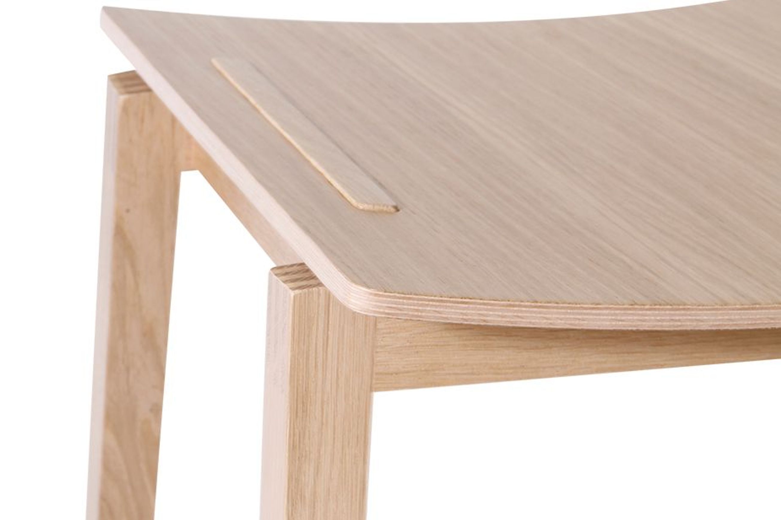 Stockholm Stool - Natural Oak - by TON