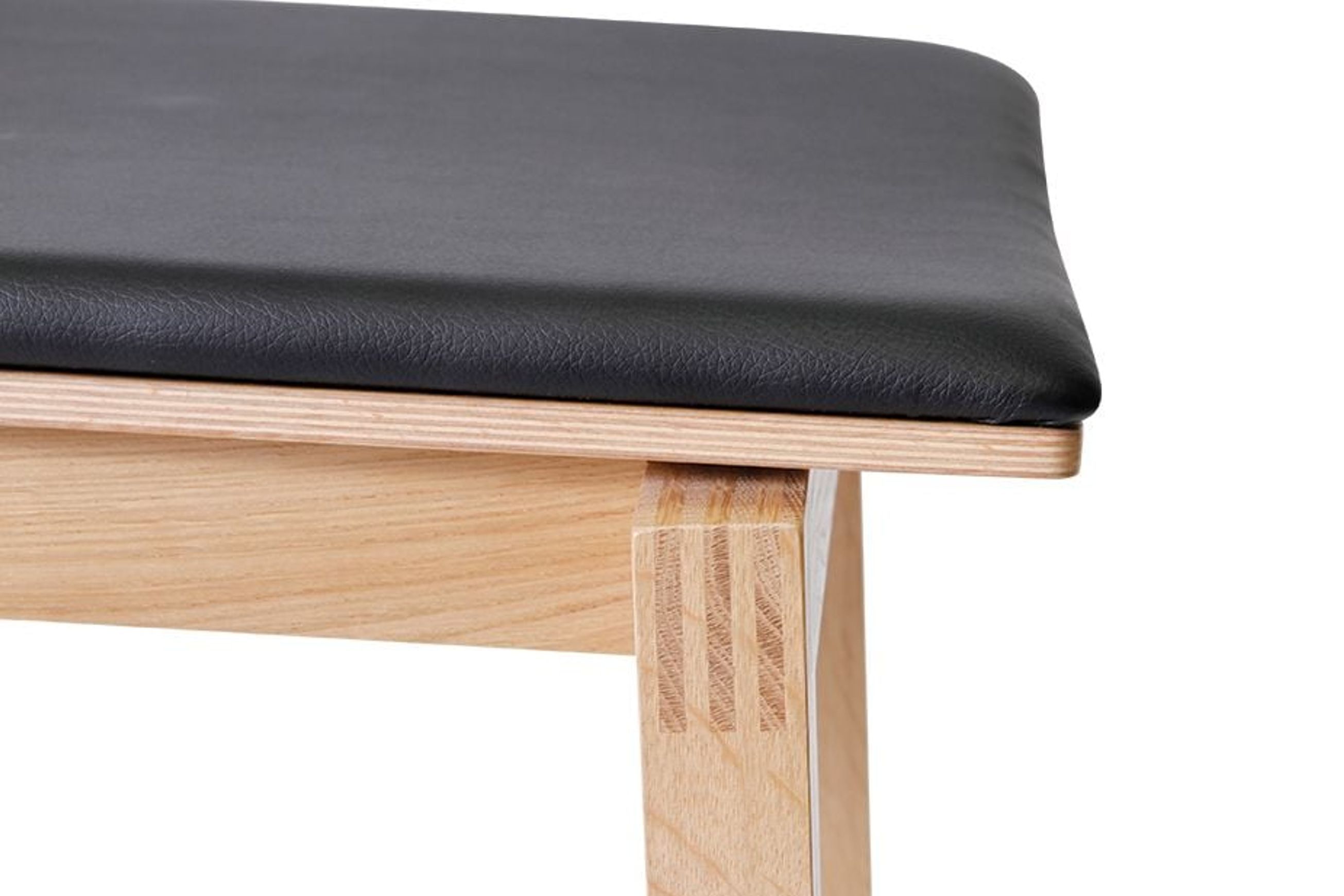 Stockholm Kitchen Stool - Natural Oak - by TON