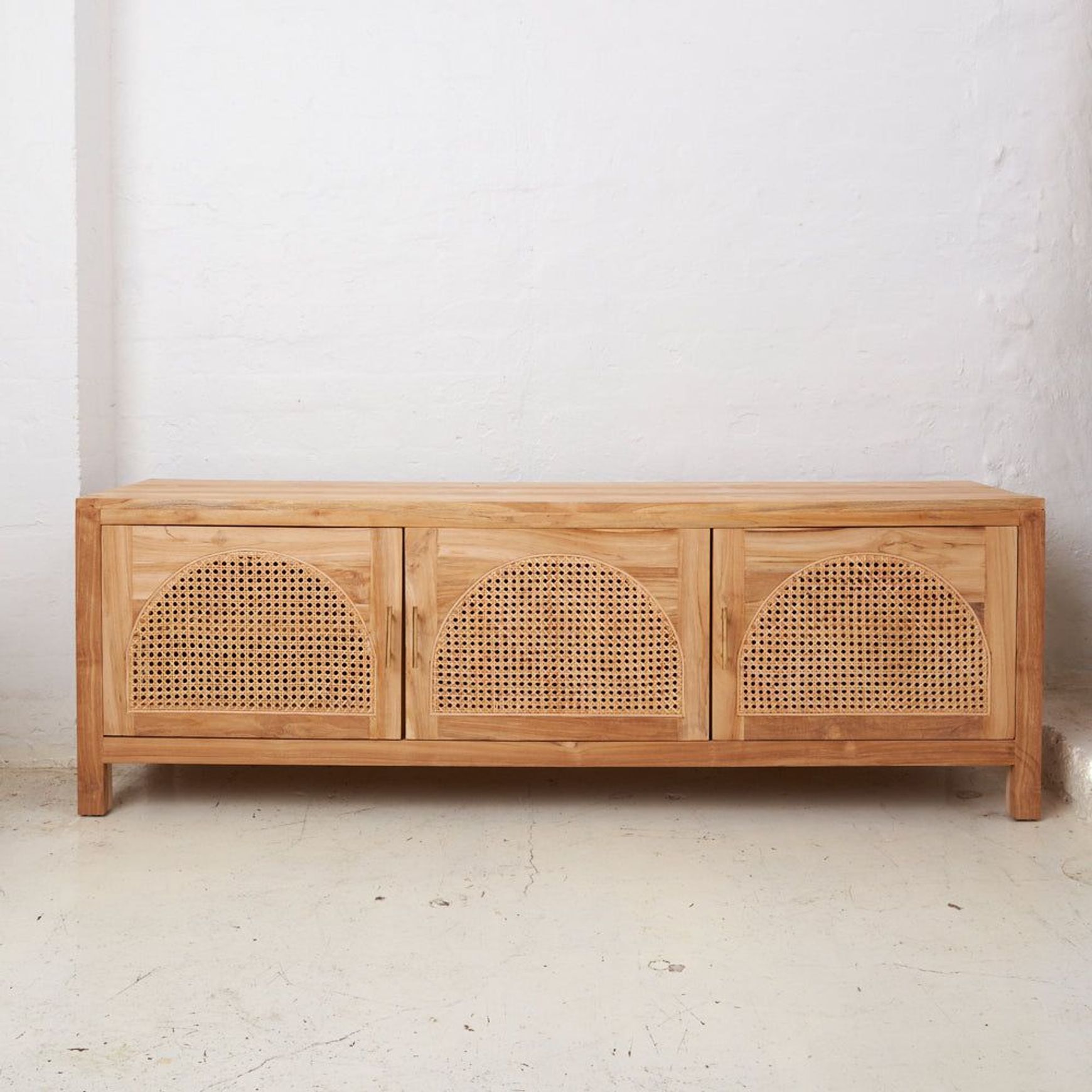 Oskar Rattan Arch Console