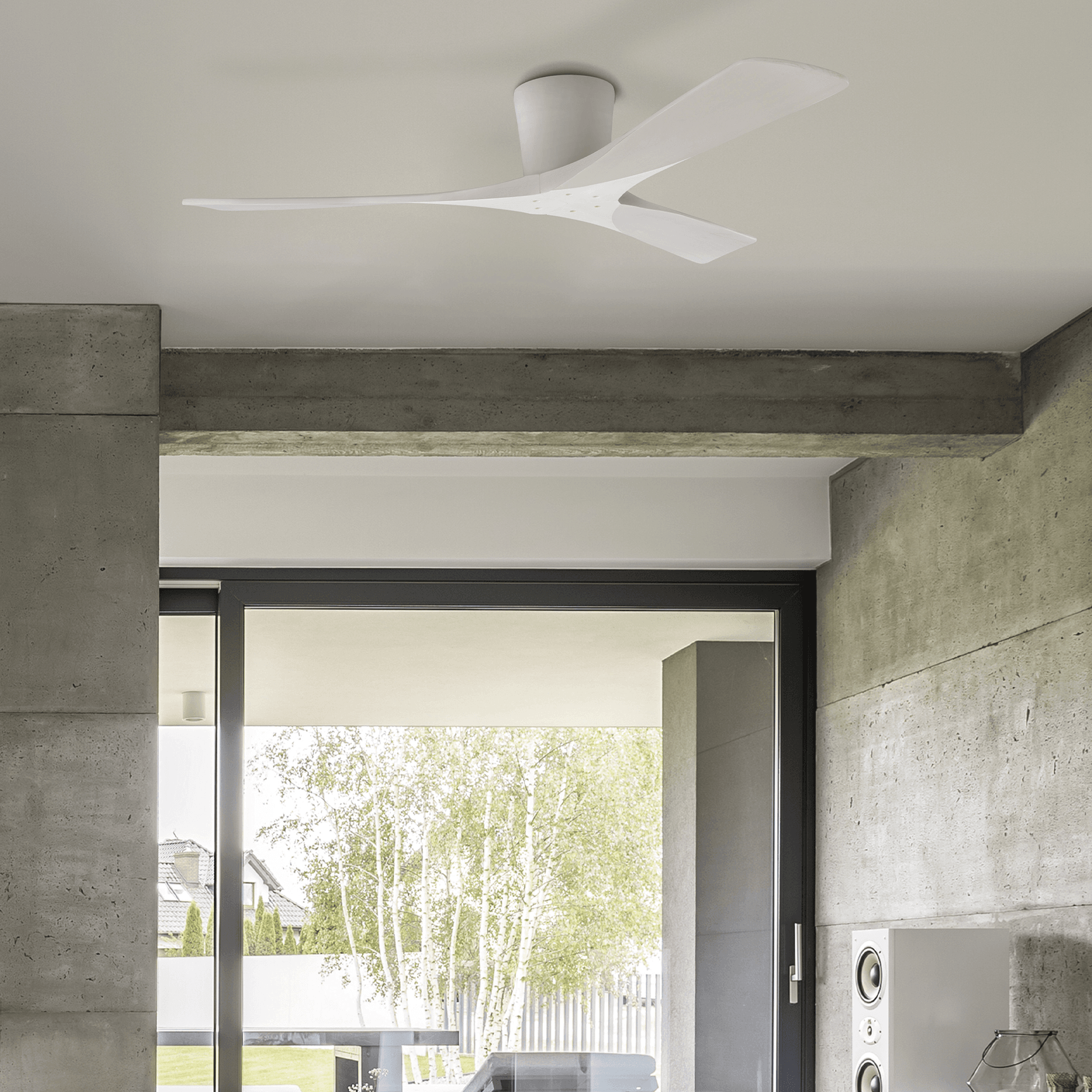 Milano Ceiling Fan Zen White