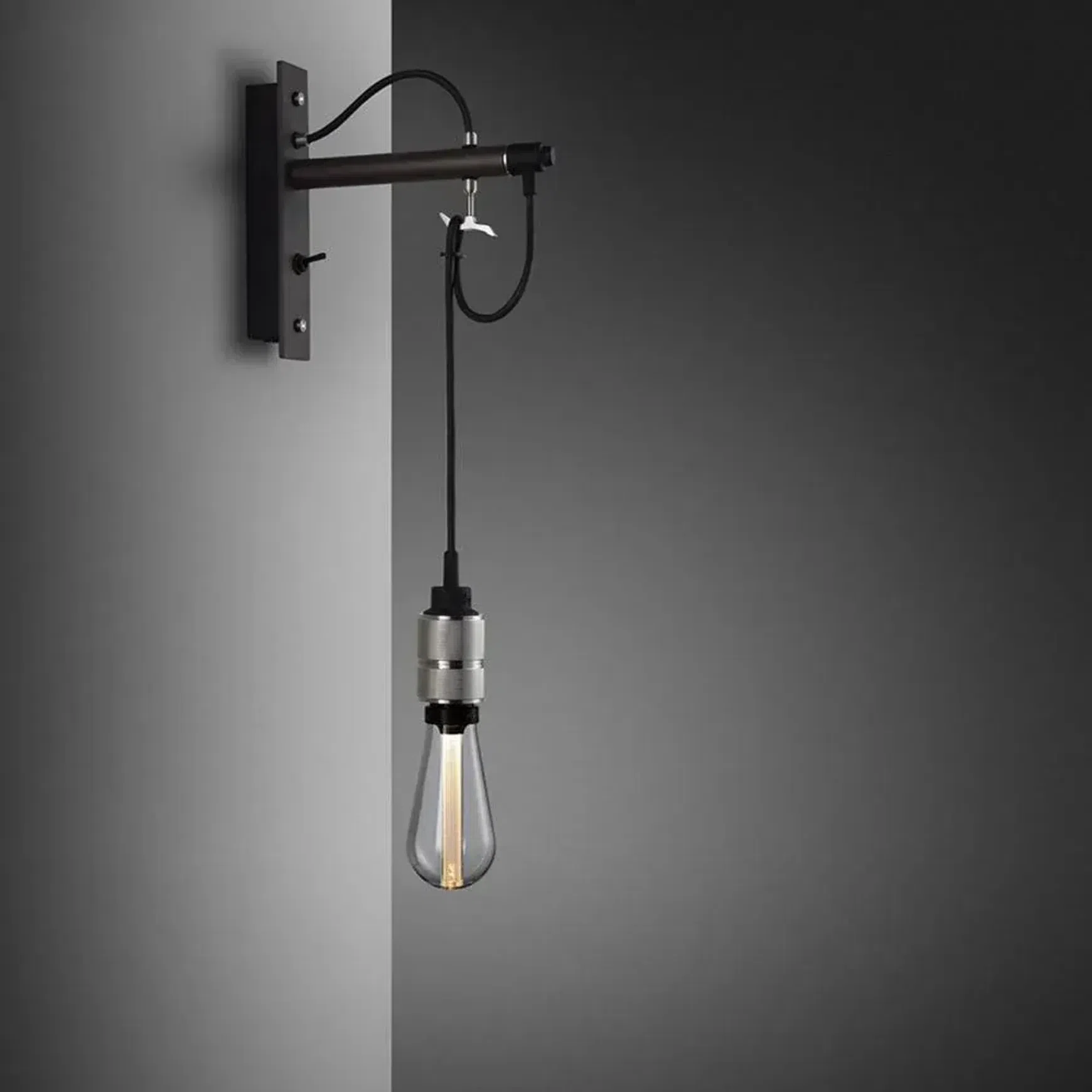 Hooked Wall Light - Nude