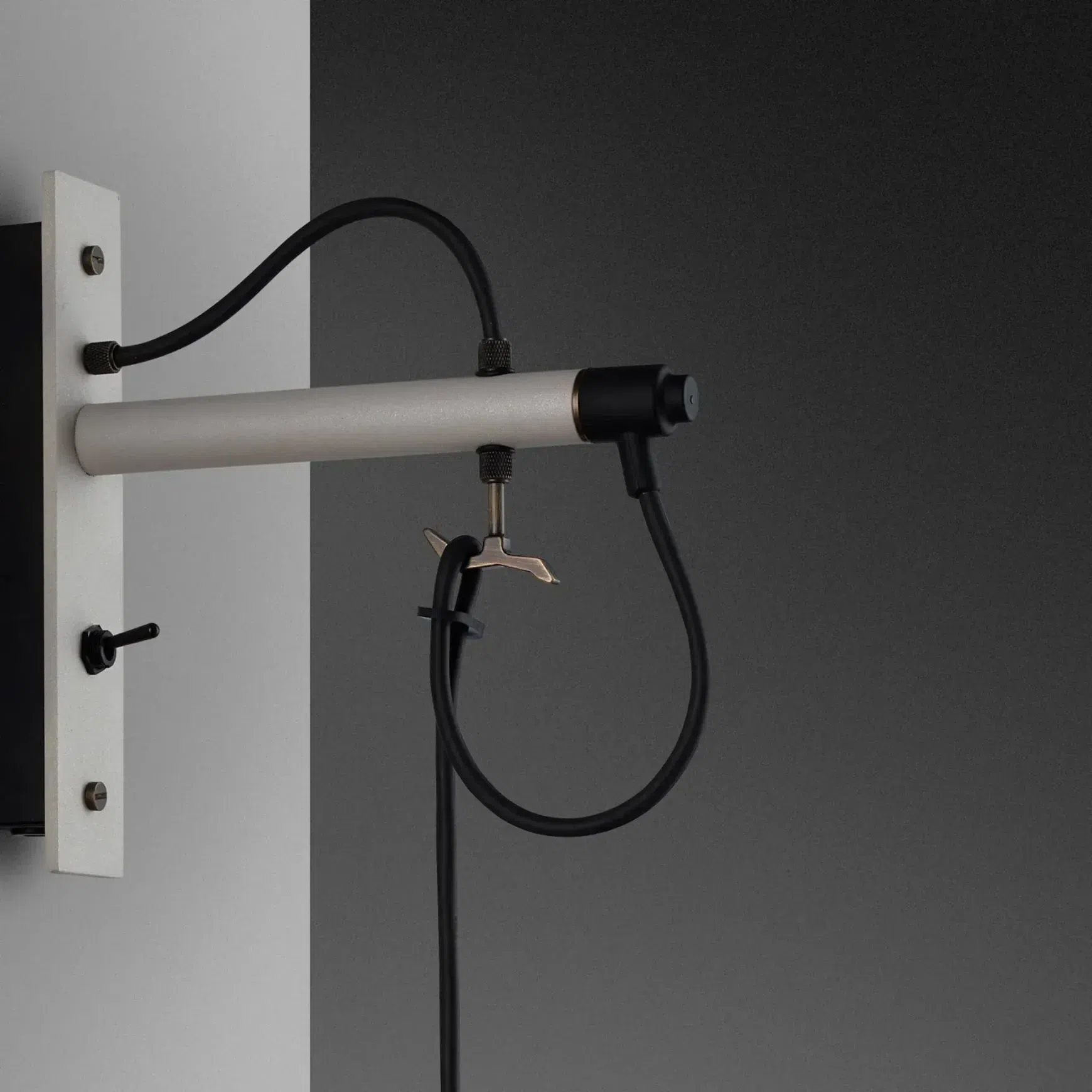 Hooked Wall Light with Shade