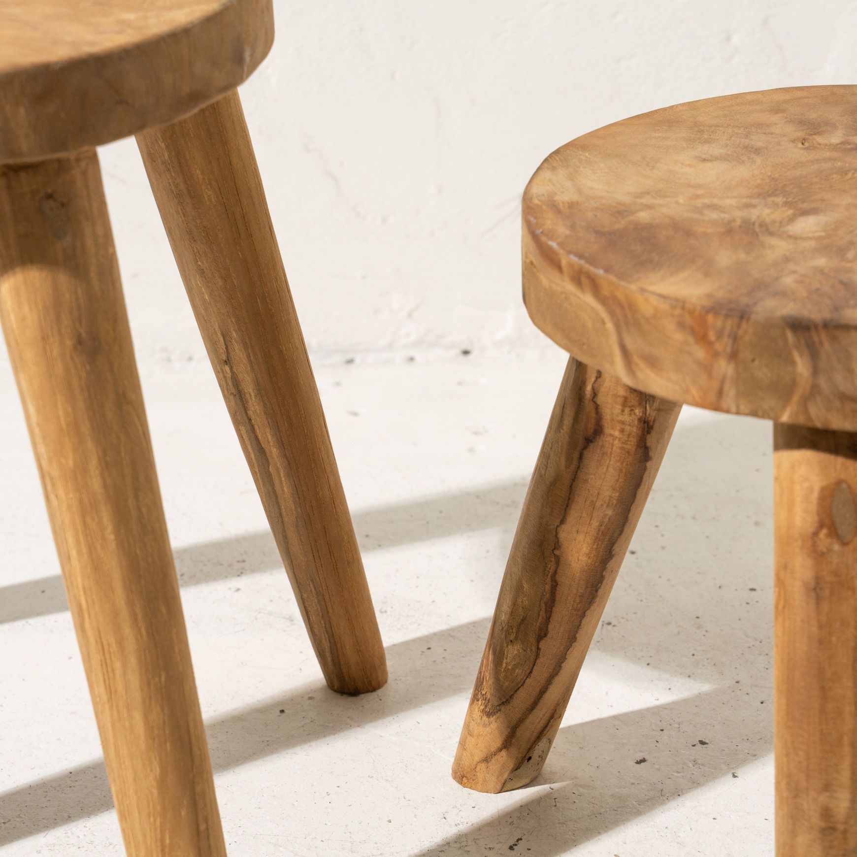 Rokha Stool with Four Legs