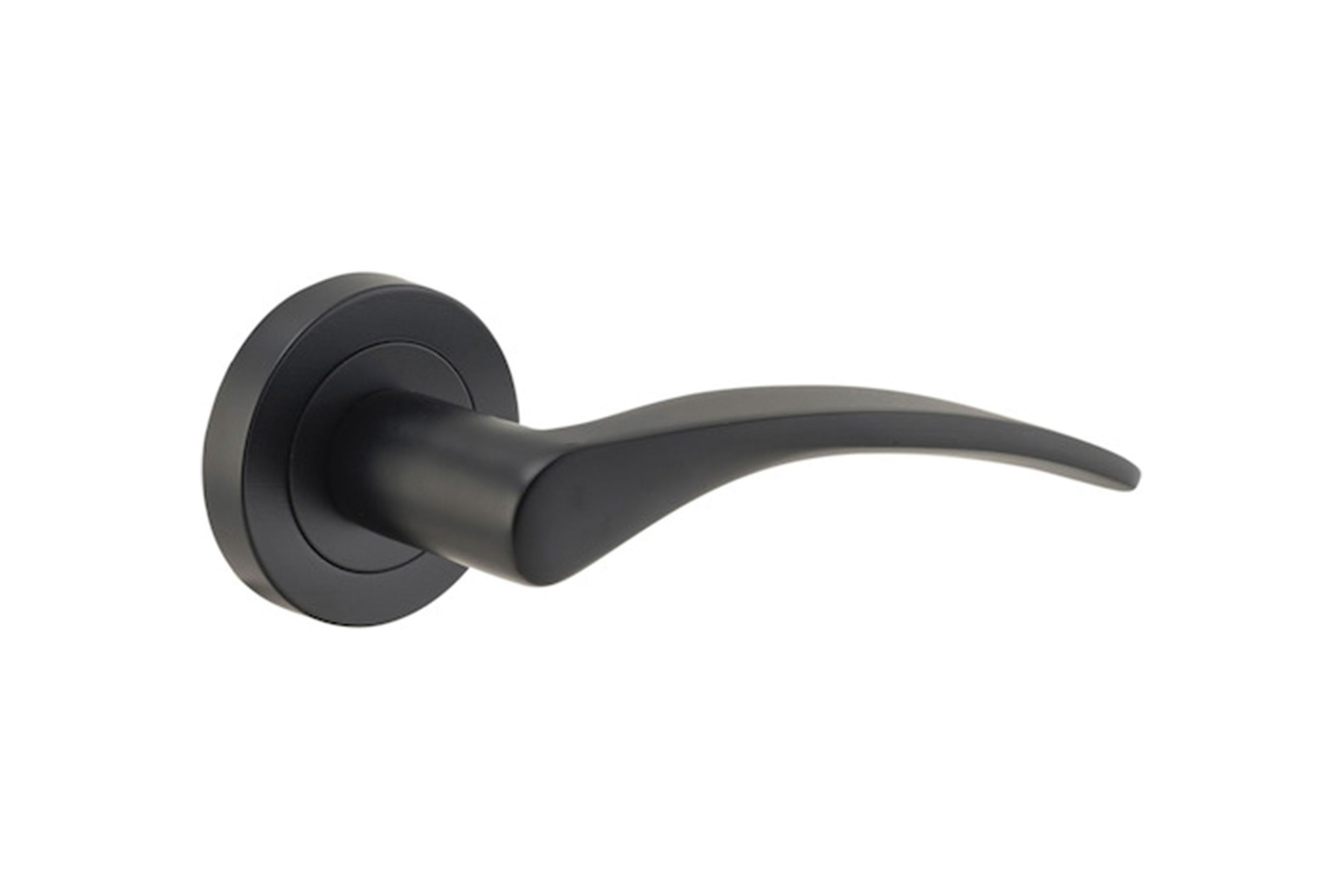 Oxford Door Lever Round Rose