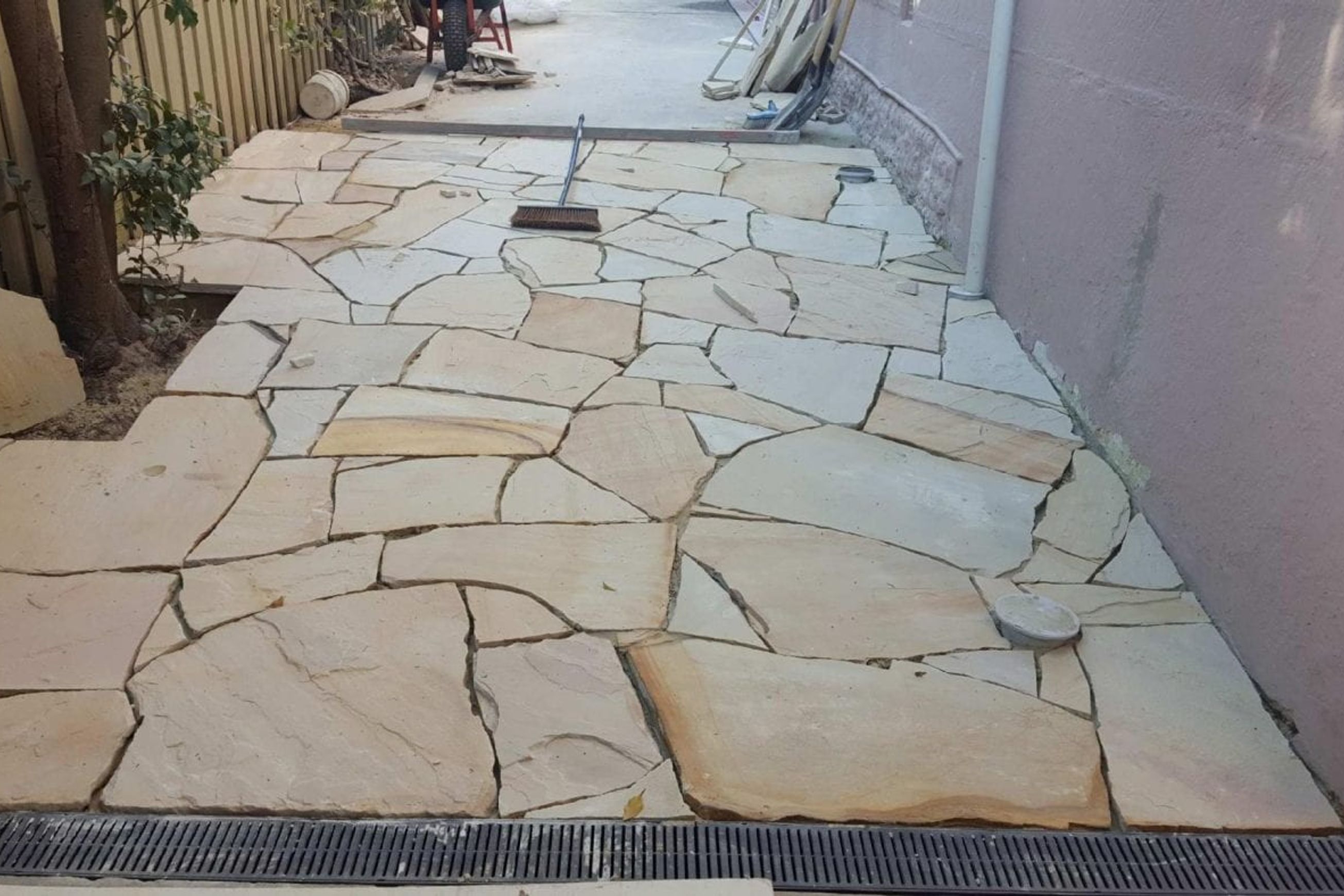 Desert Sand  Sandstone Crazy Paving