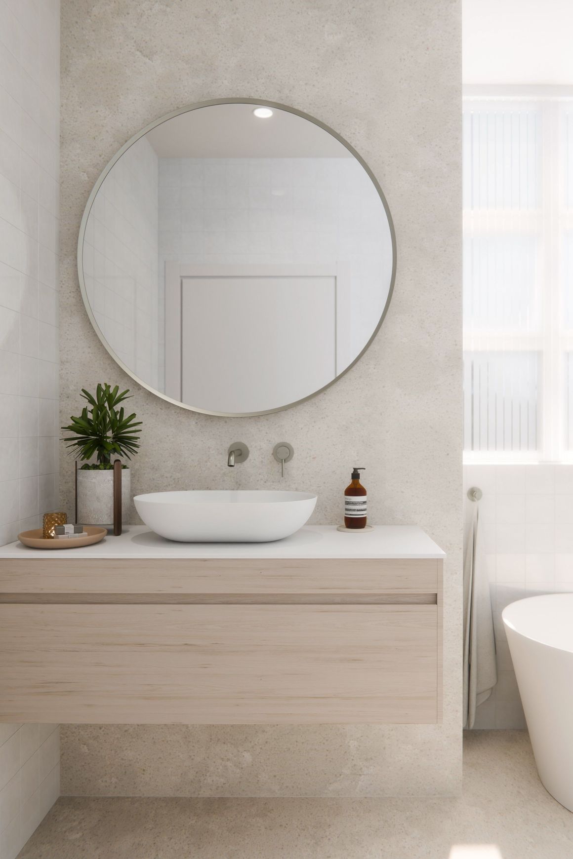 Luxe 1200 Wall Hung Single Basin Vanity |Single Drawer