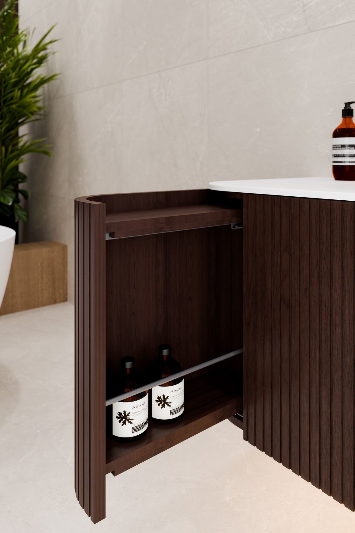 Sora 900 Wall Hung Vanity | Inset Basin