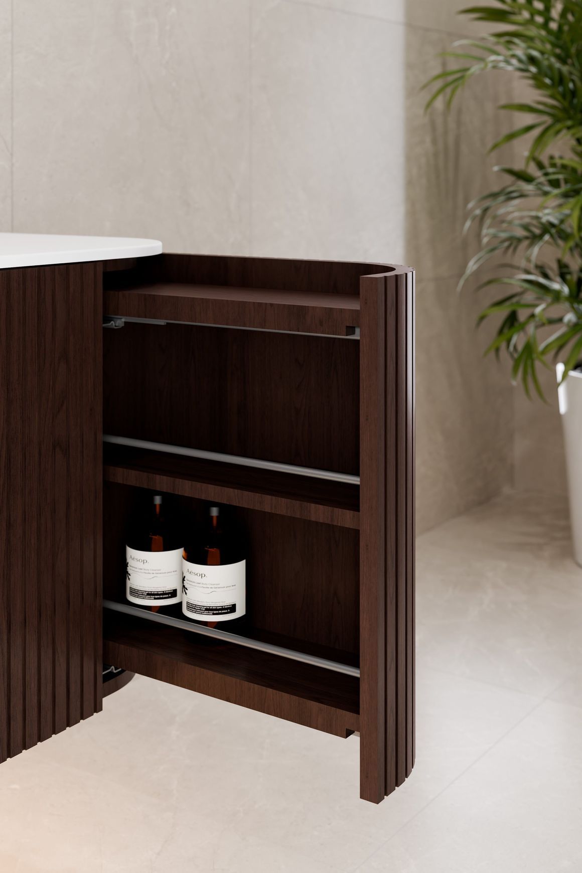Sora 1500 Wall Hung Vanity | Double Inset Basin