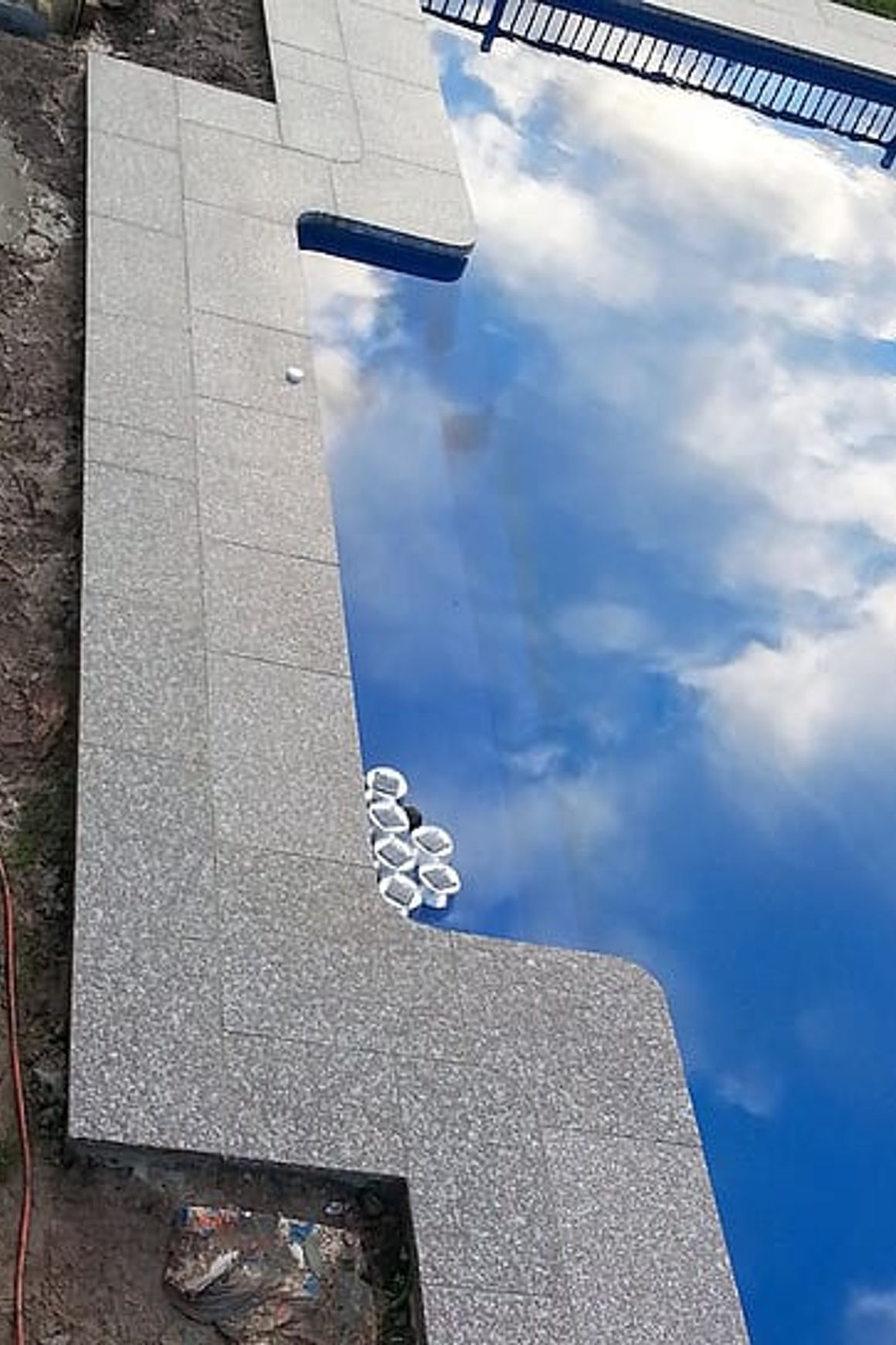 Silver Grey Granite Pool Coping