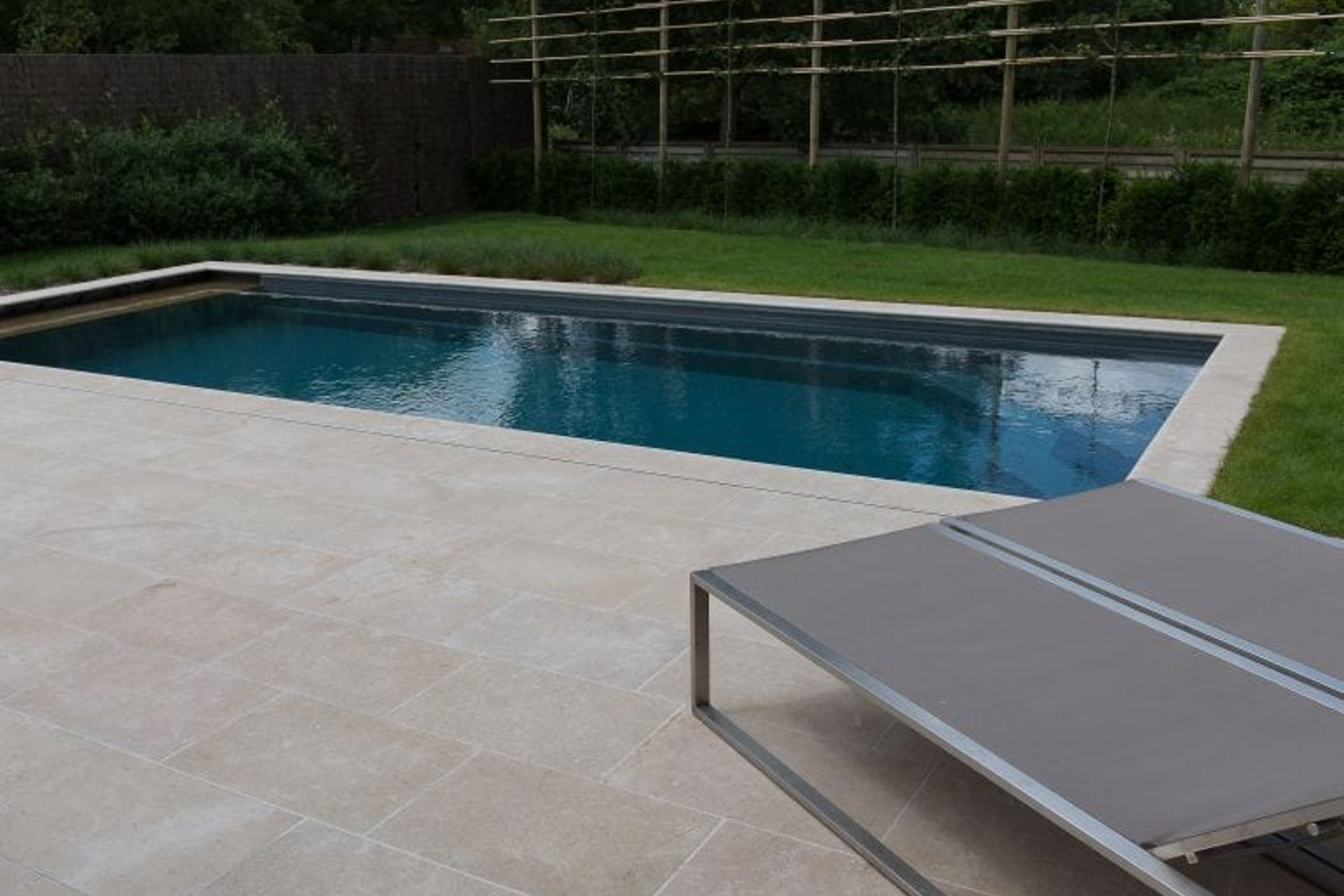 Sinai Pearl Brushed Limestone Tiles