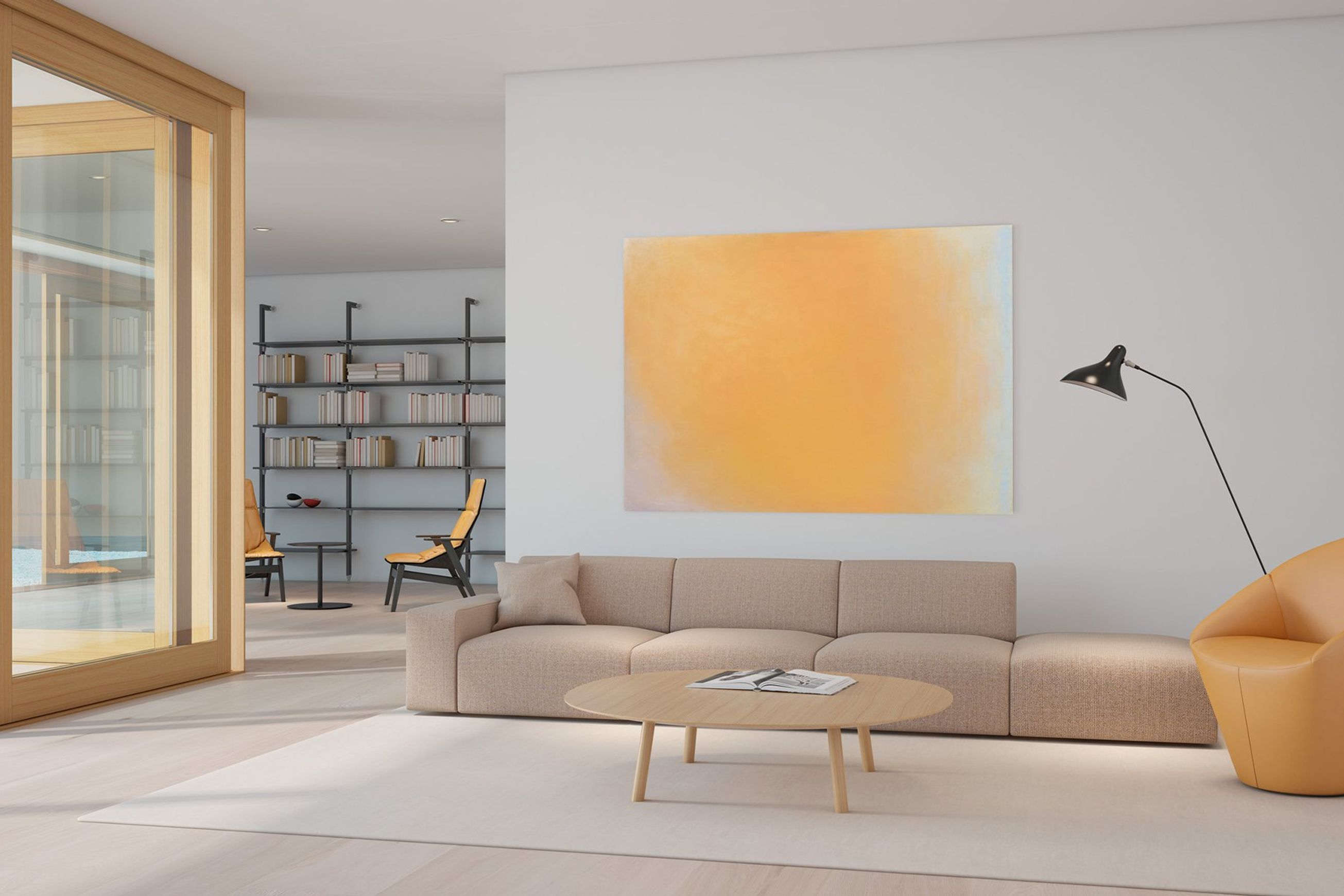 Sistema Floor Sofa