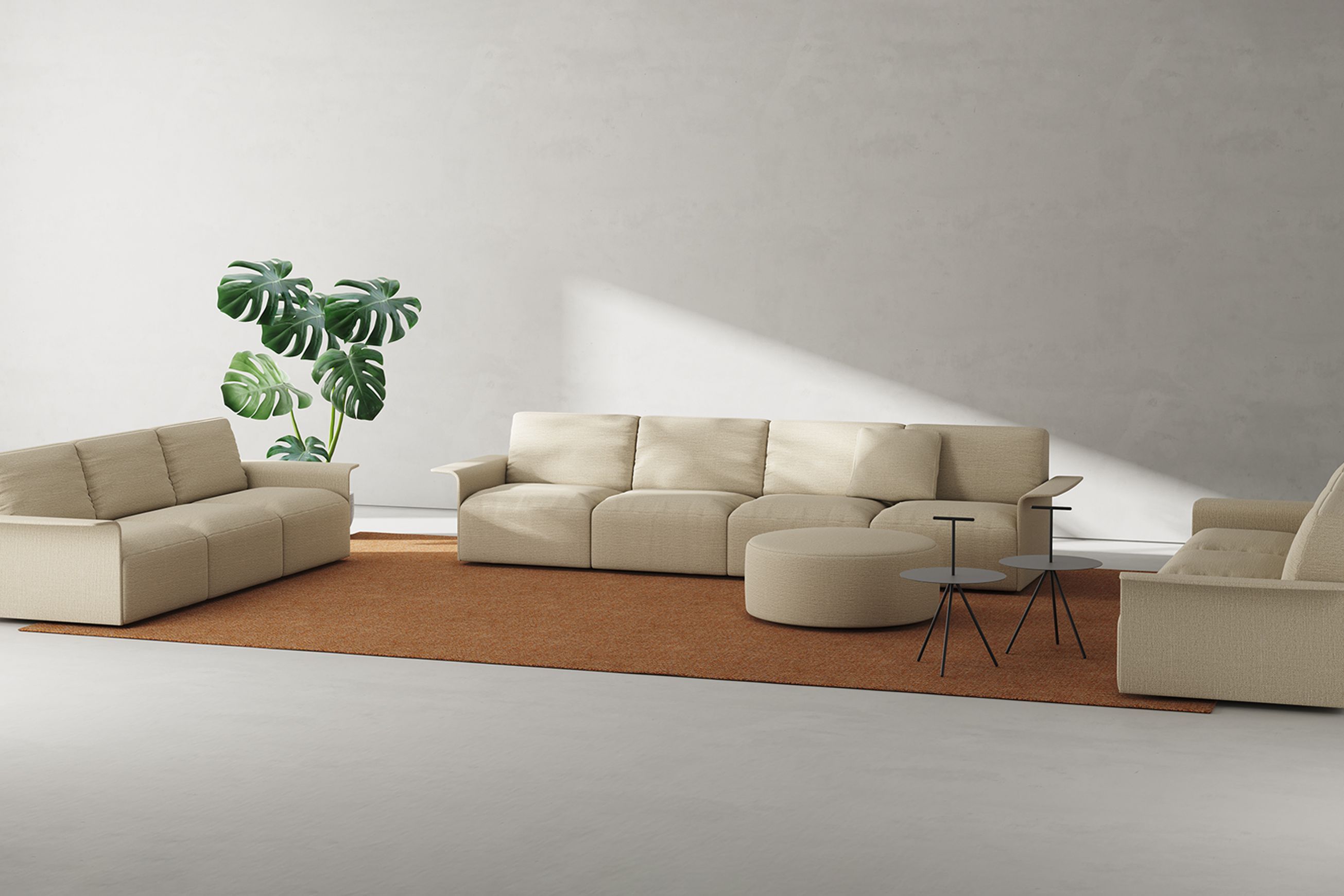 Sistema Floor Outdoor Sofa