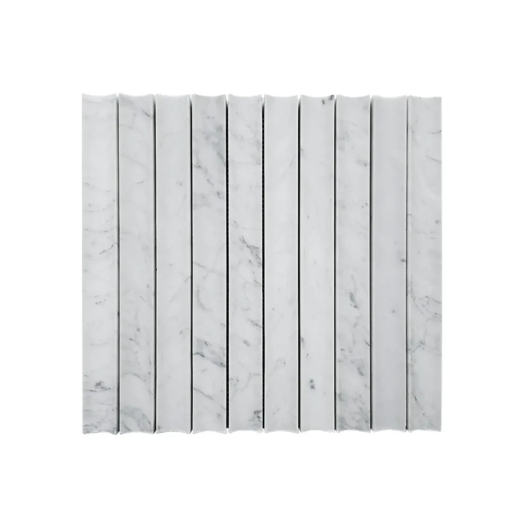 Fluted Concave | Natural Stone Mosaics