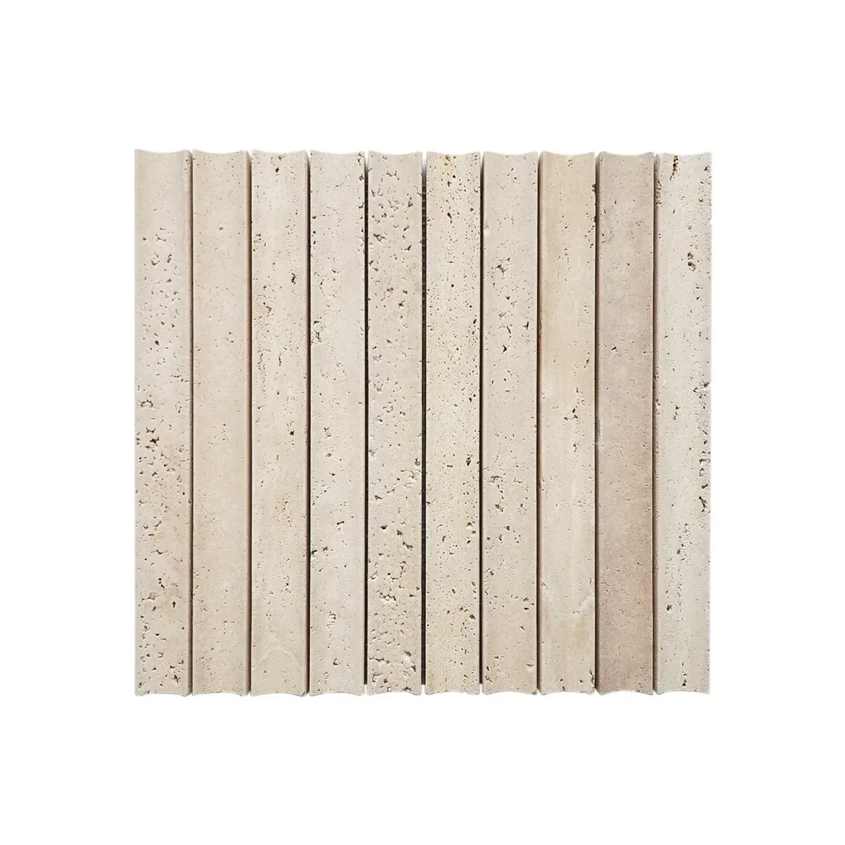 Fluted Concave | Natural Stone Mosaics