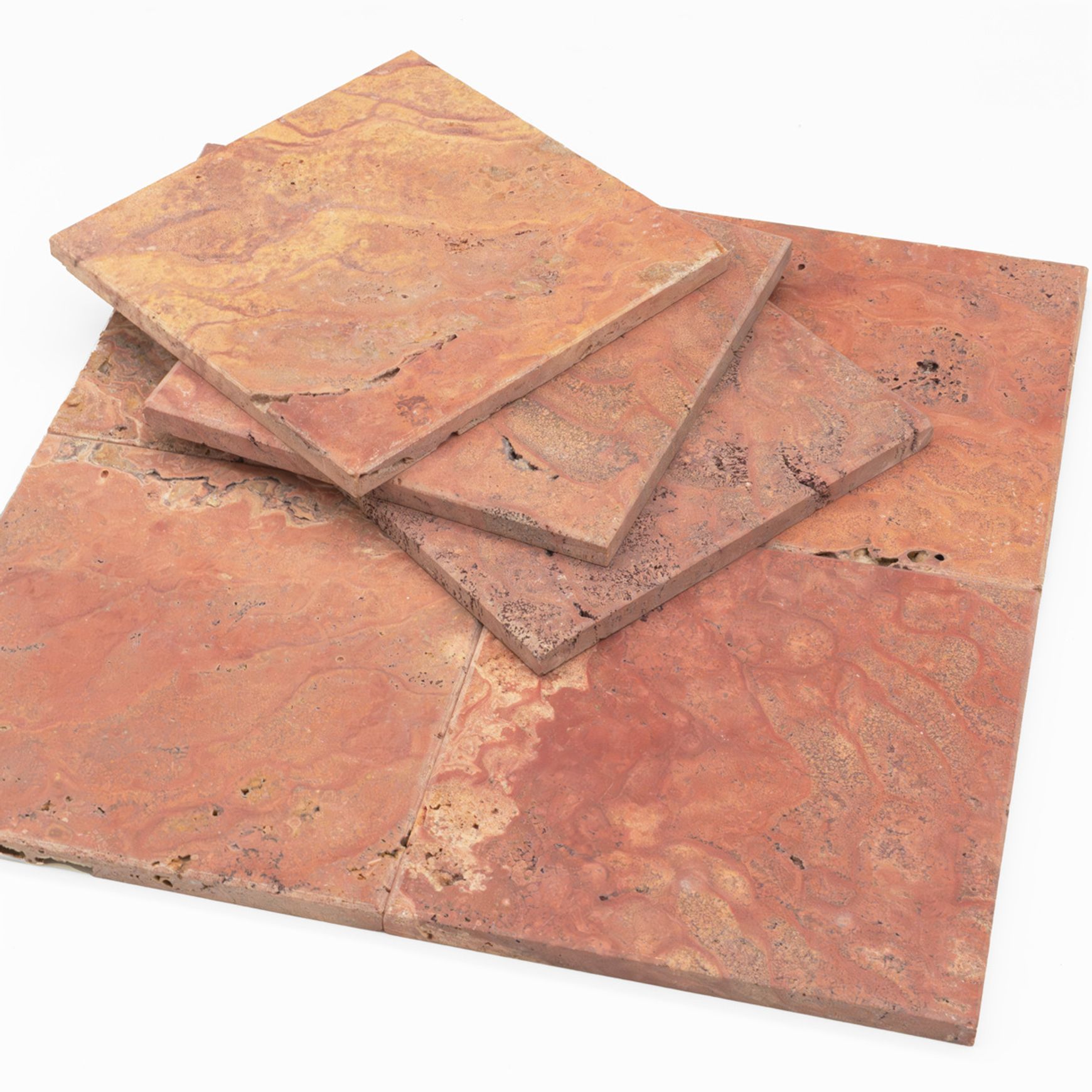 Pelae Red Travertine