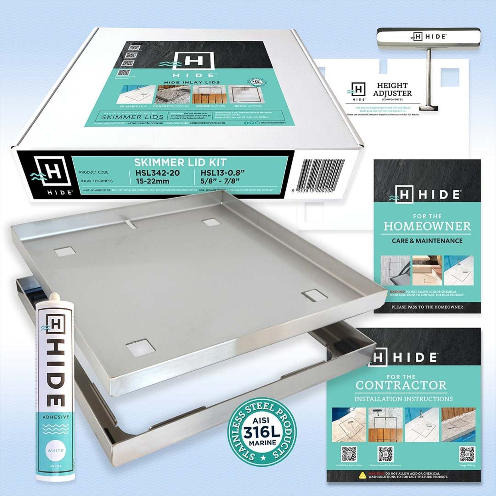 Skimmer Lid Kit - Polymer