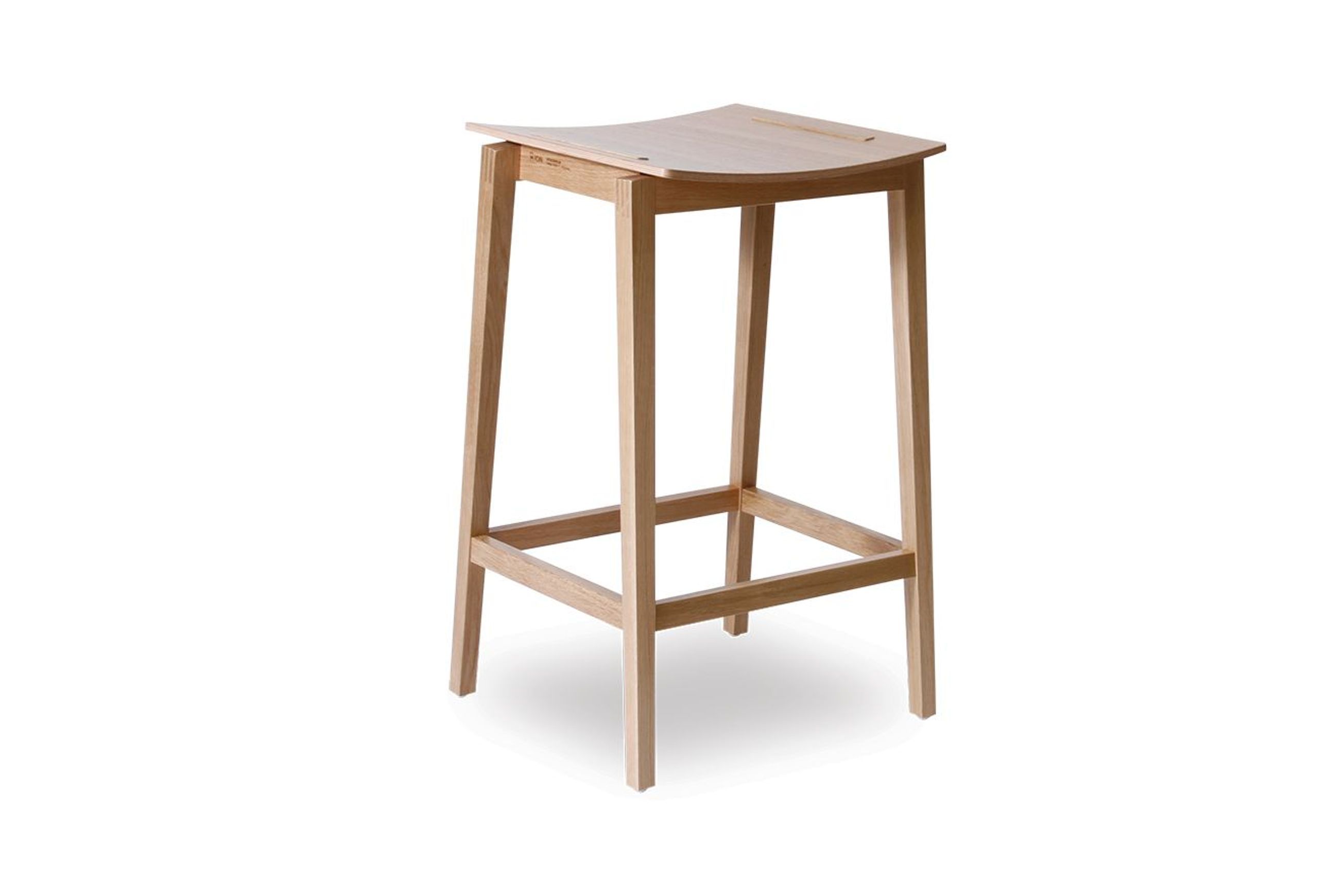 Stockholm Stool - Natural Oak - by TON