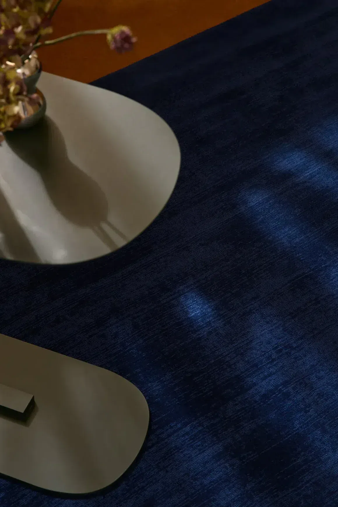 Tribe Home Tait Rug - Electric Navy | 100% NZ Wool
