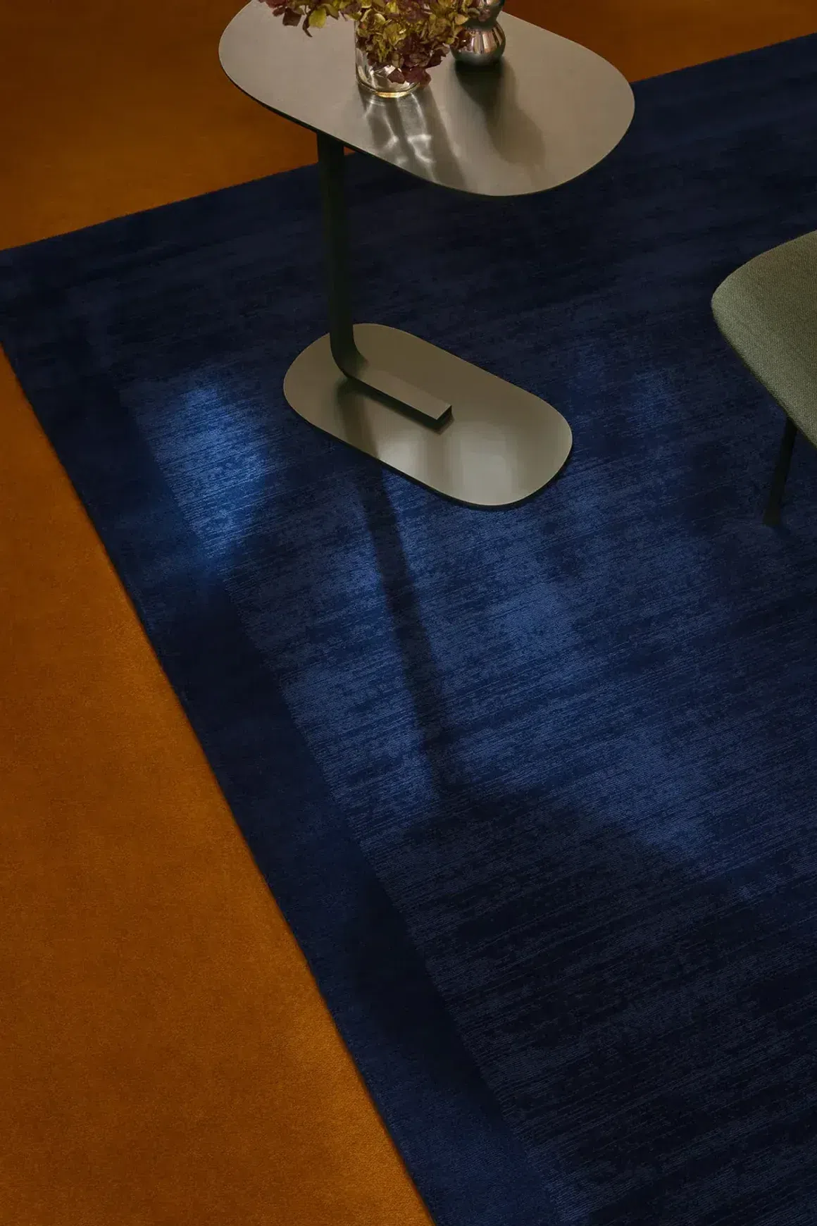 Tribe Home Tait Rug - Electric Navy | 100% NZ Wool