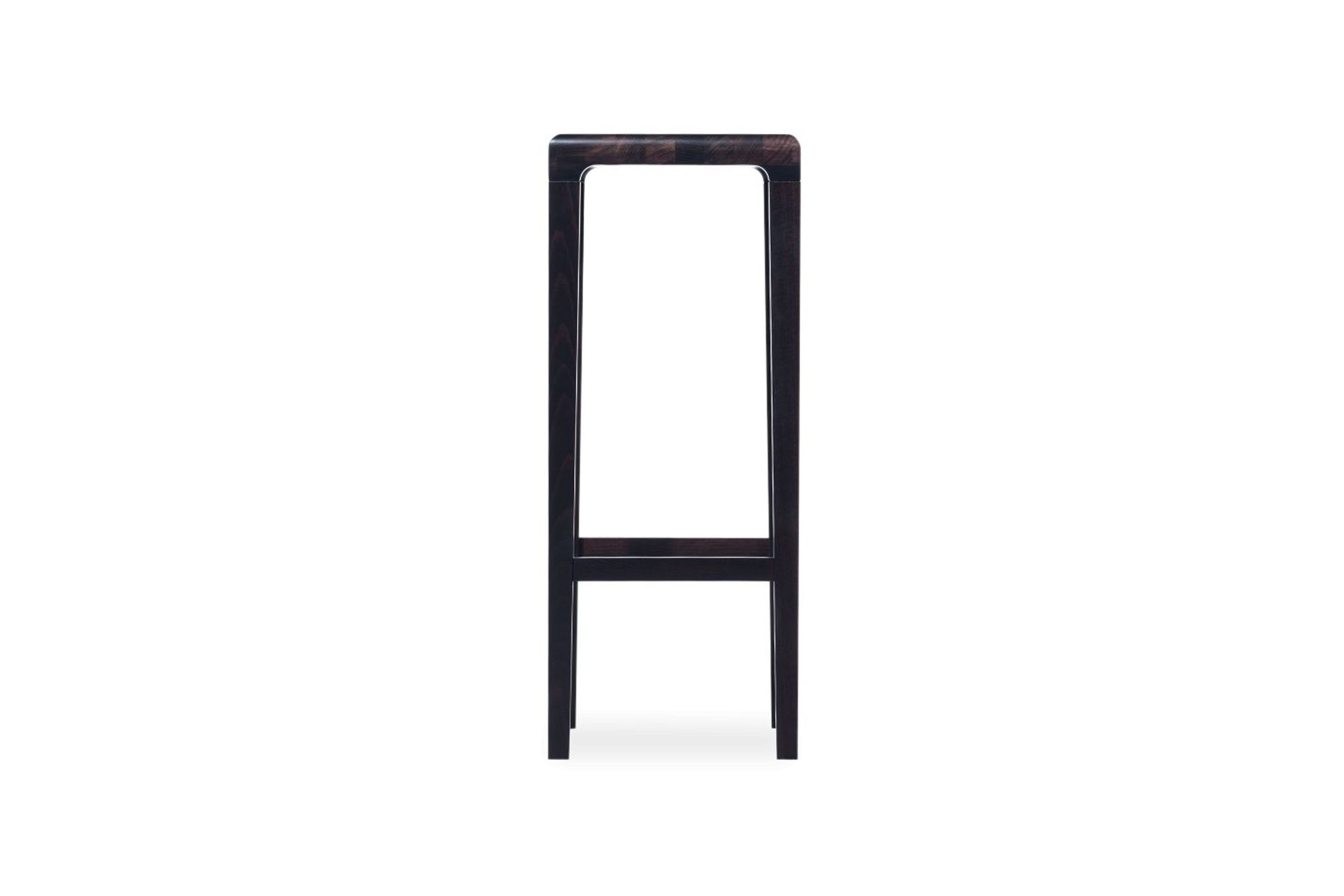 Rioja Bar Stool - Coffee Stained - 80cm - by TON