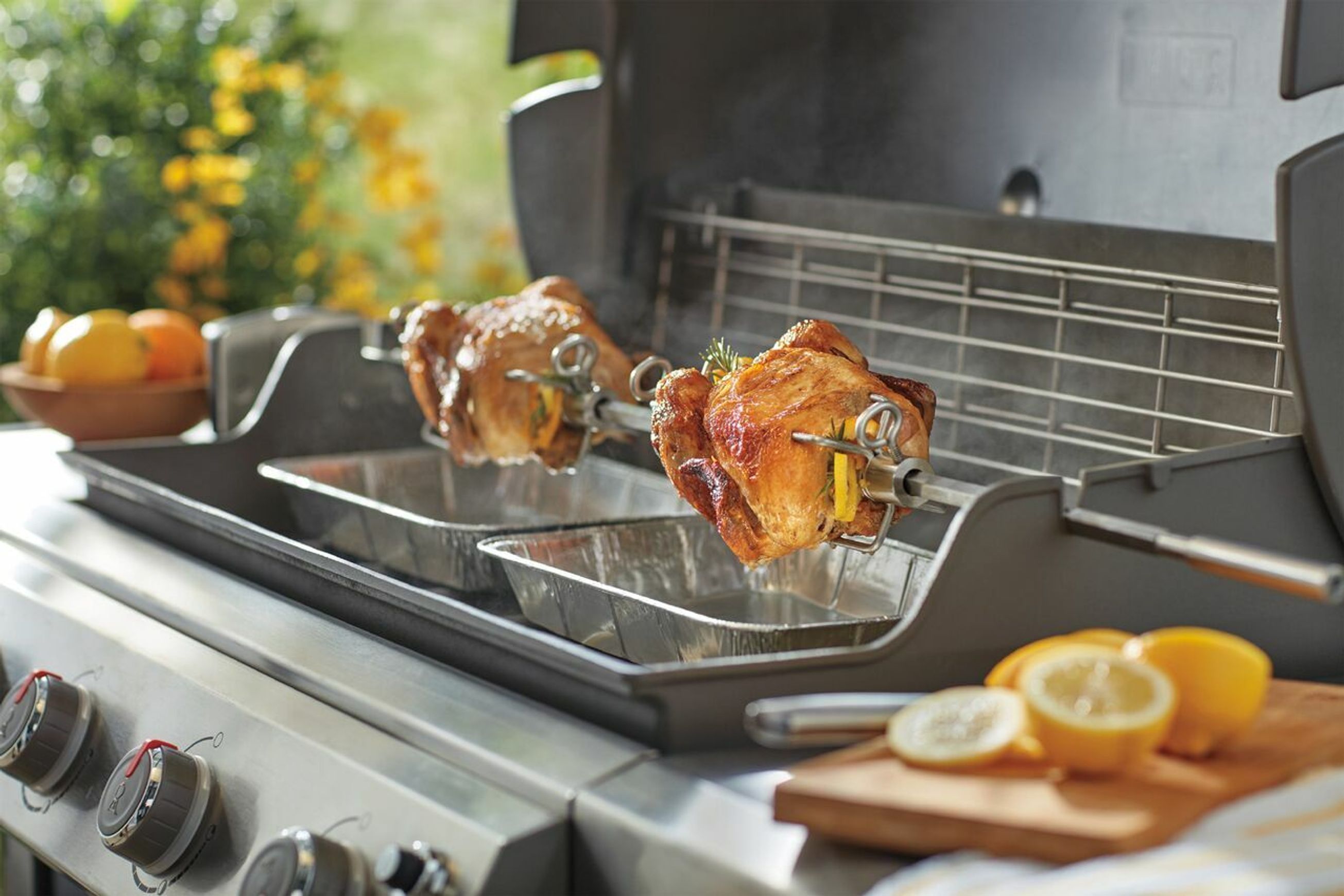 Weber Genesis II 4 Burner Rotisserie