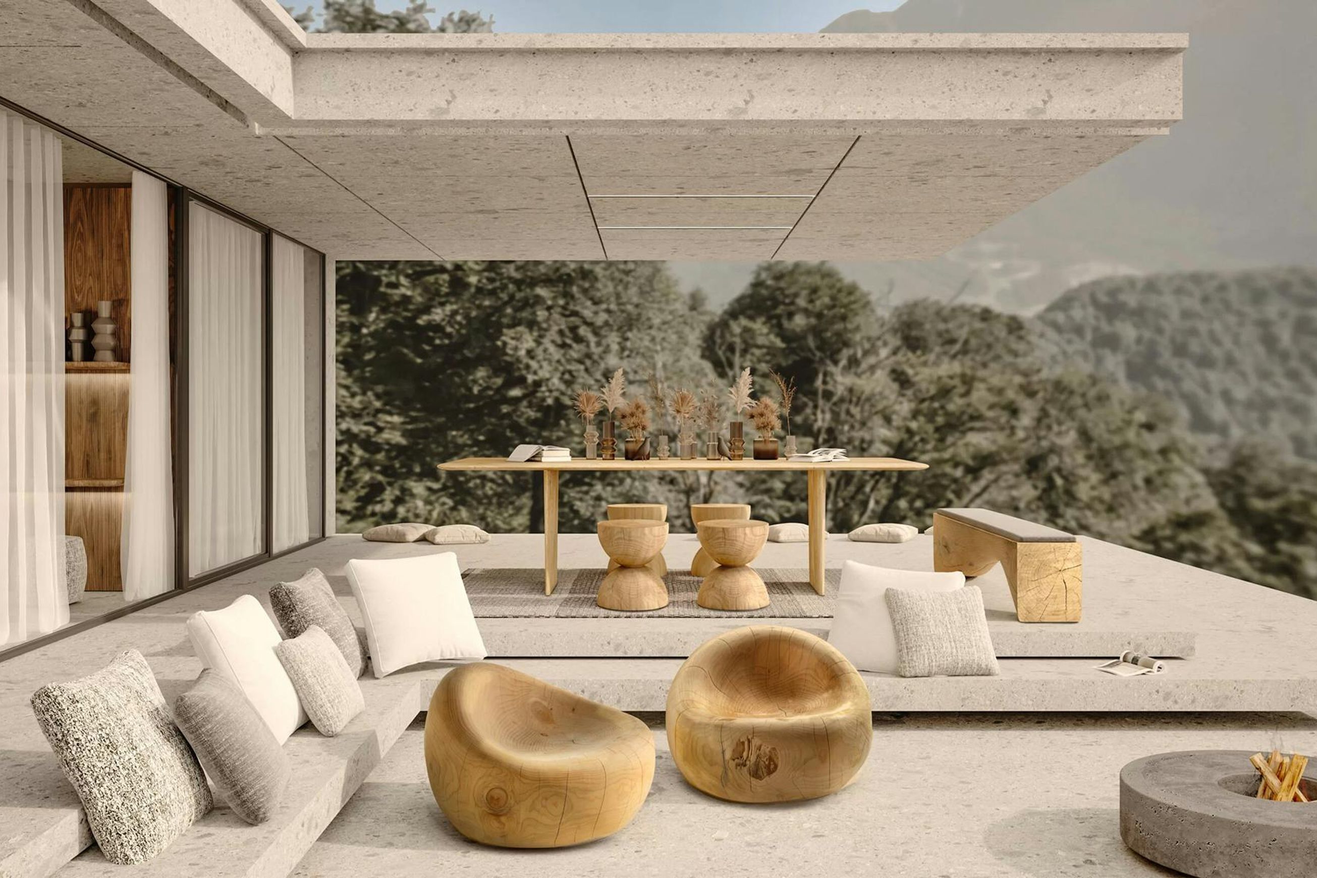 Vela Outdoor Dining Table