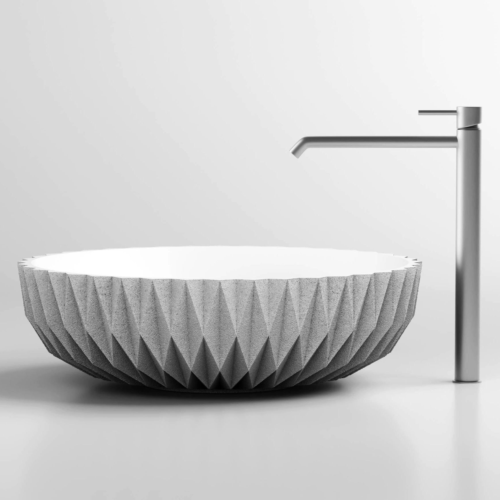 Aqvato Vesta Bred Bathroom Basin