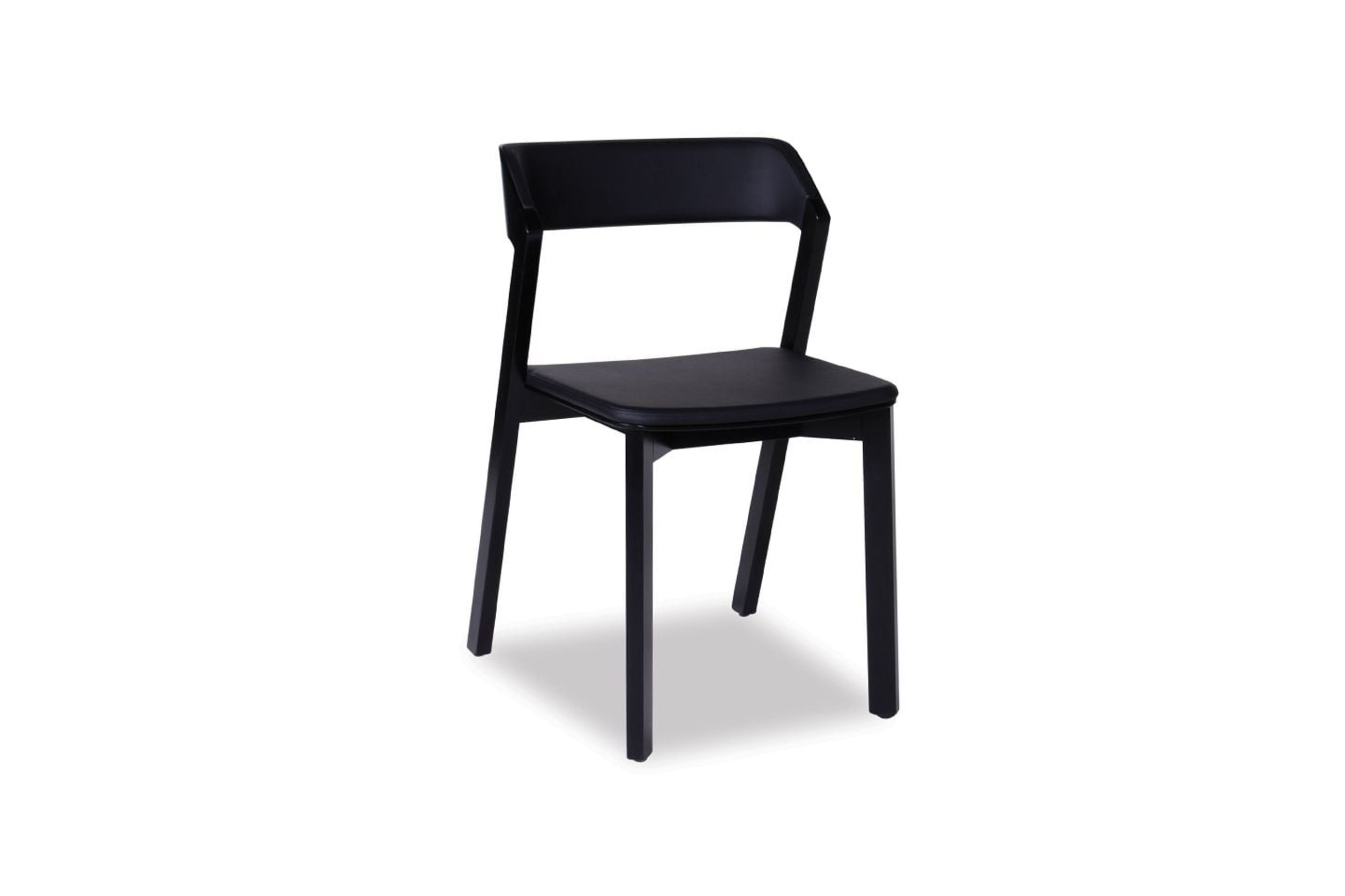 Merano Dining Chair - Black Stained - by TON