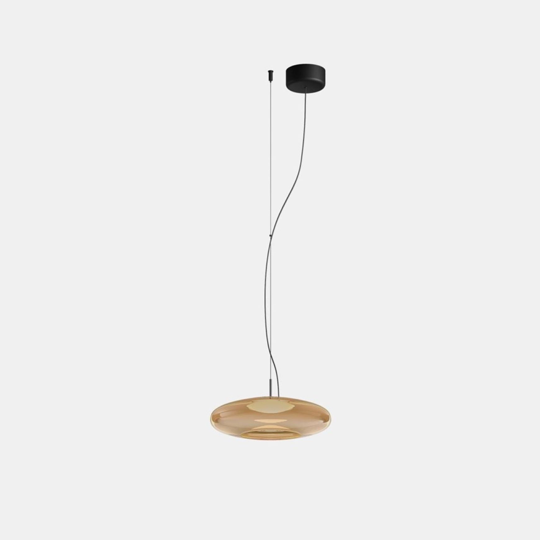 Tori LED Pendant - 40 cm in Amber