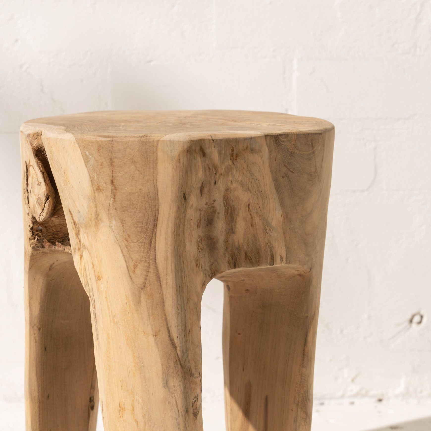 Zena Tree Stump Stool