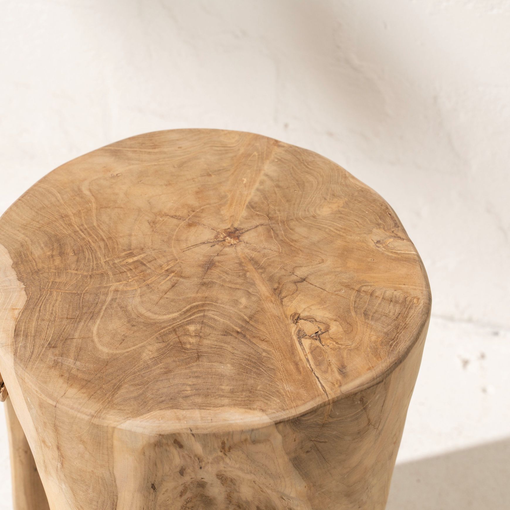 Zena Tree Stump Stool