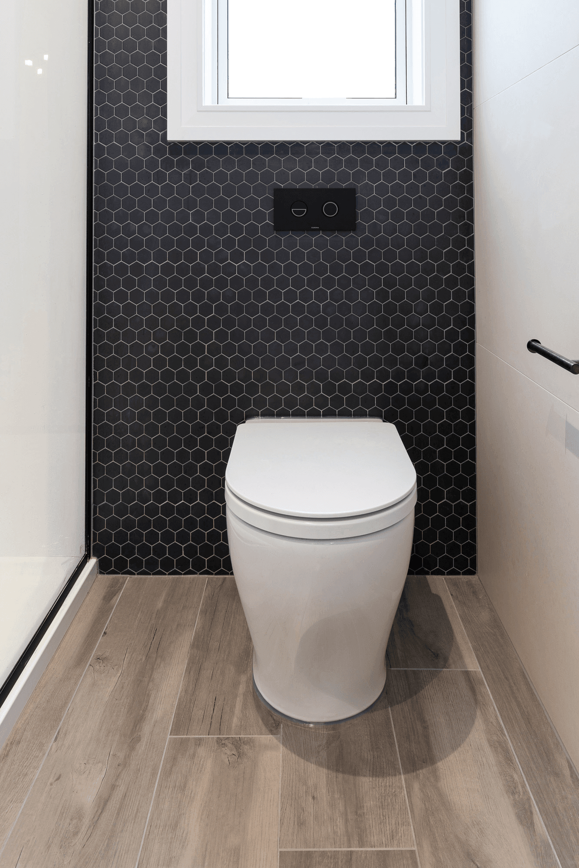 Beton Still Hex Mosaic Tiles