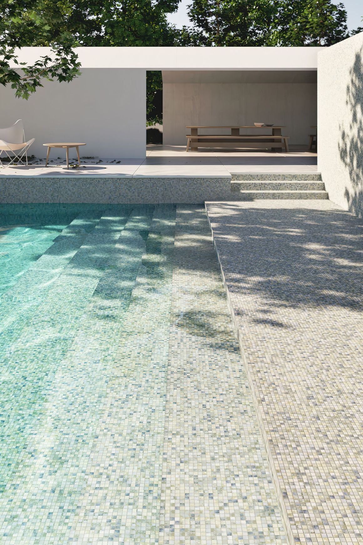 Fluid Tile | Aquarelle Collection by Ezarri