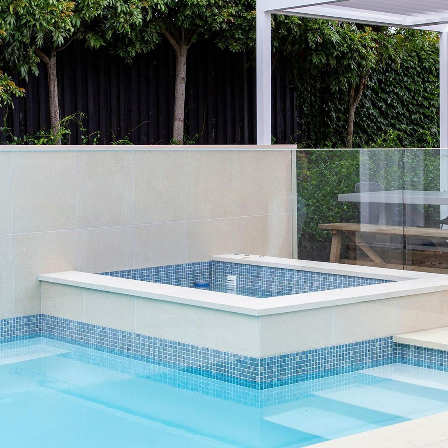 Celestite Mosaic Tile | Gemma Collection by Ezarri