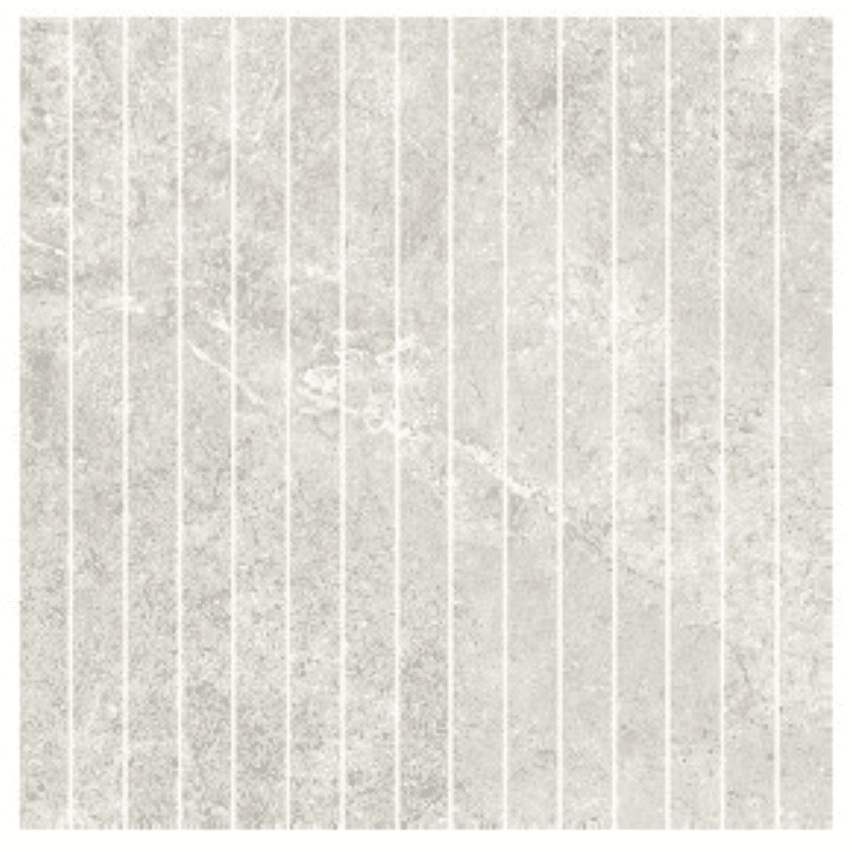 Arctic Tundra Ivory Matt Stick Mosaic 20x300mm
