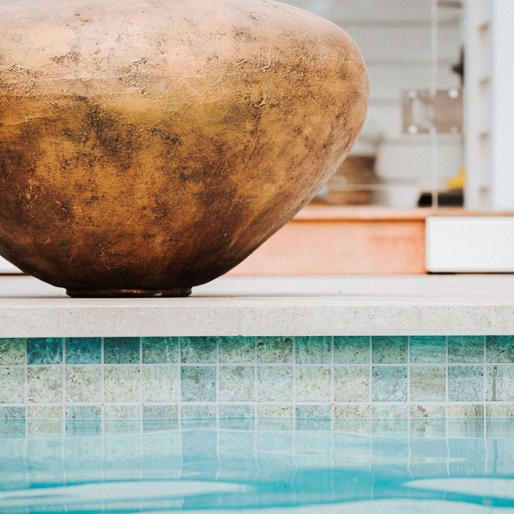 Bali Stone Mosaic Tile | 50mm Zen Collection by Ezarri