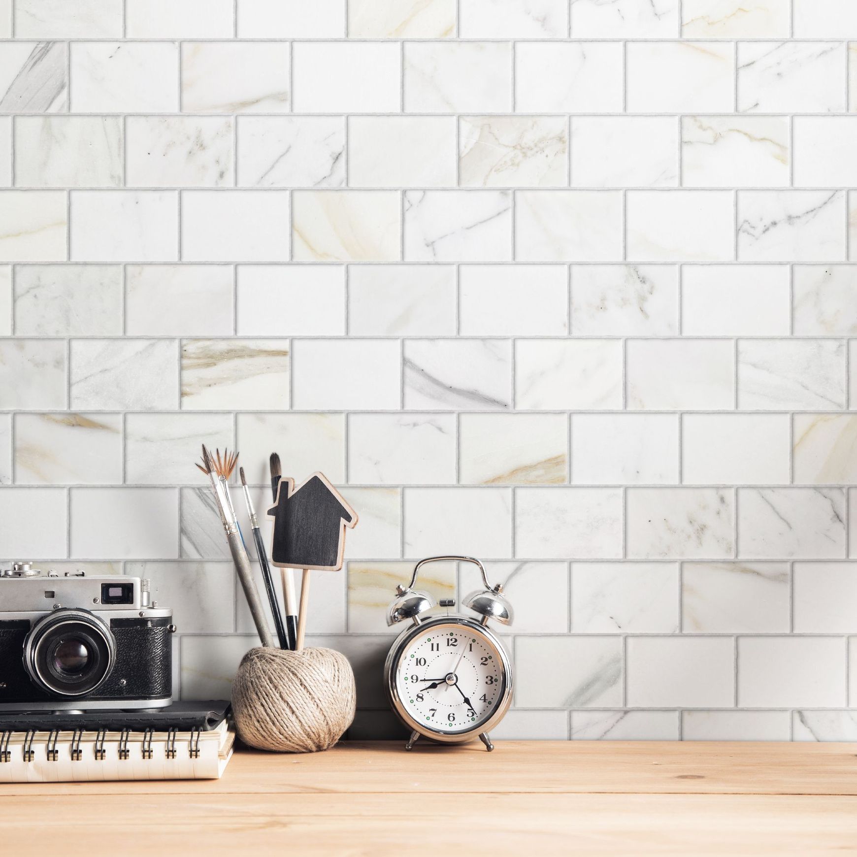 Tumbled Stone Brick Mosaics