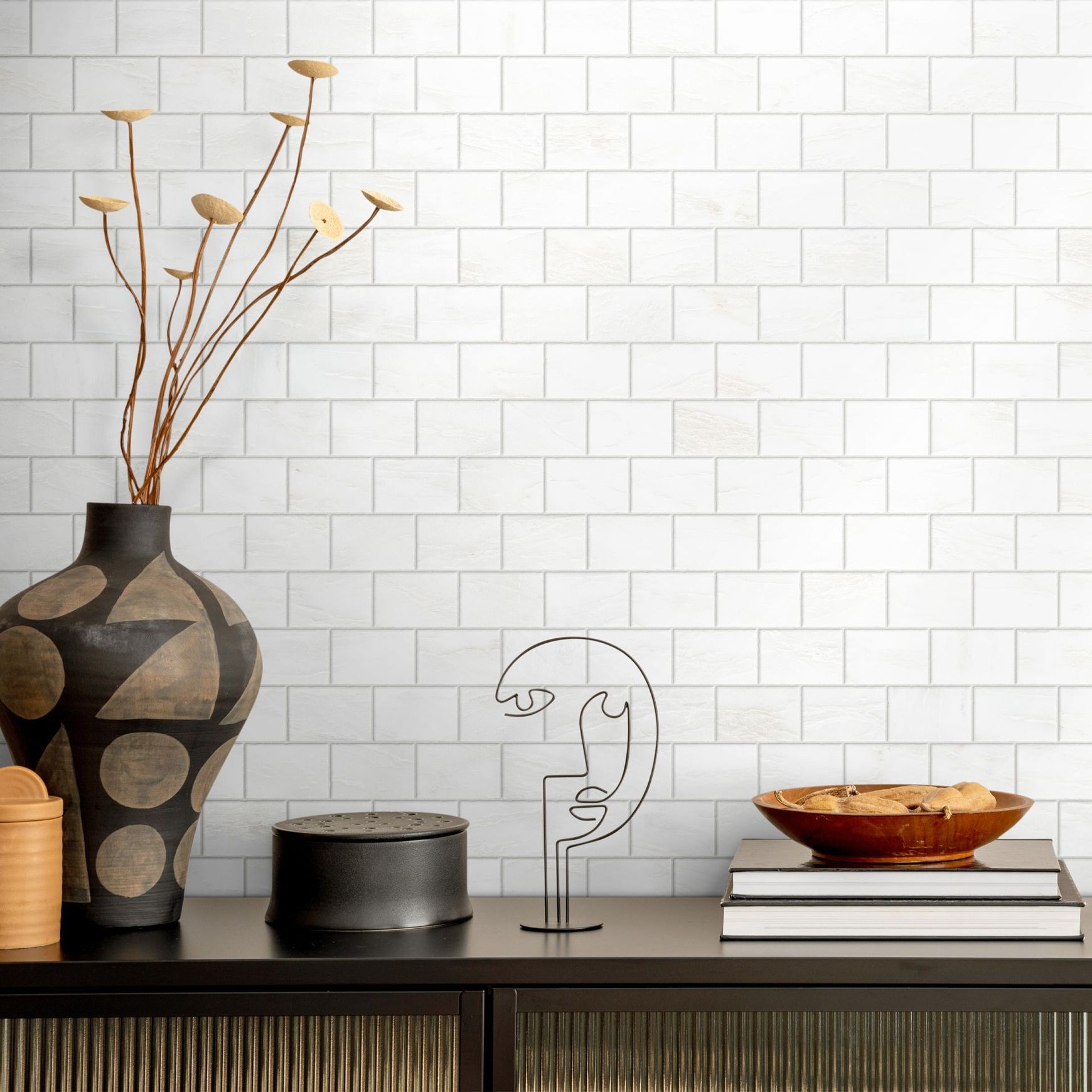 Tumbled Stone Brick Mosaics