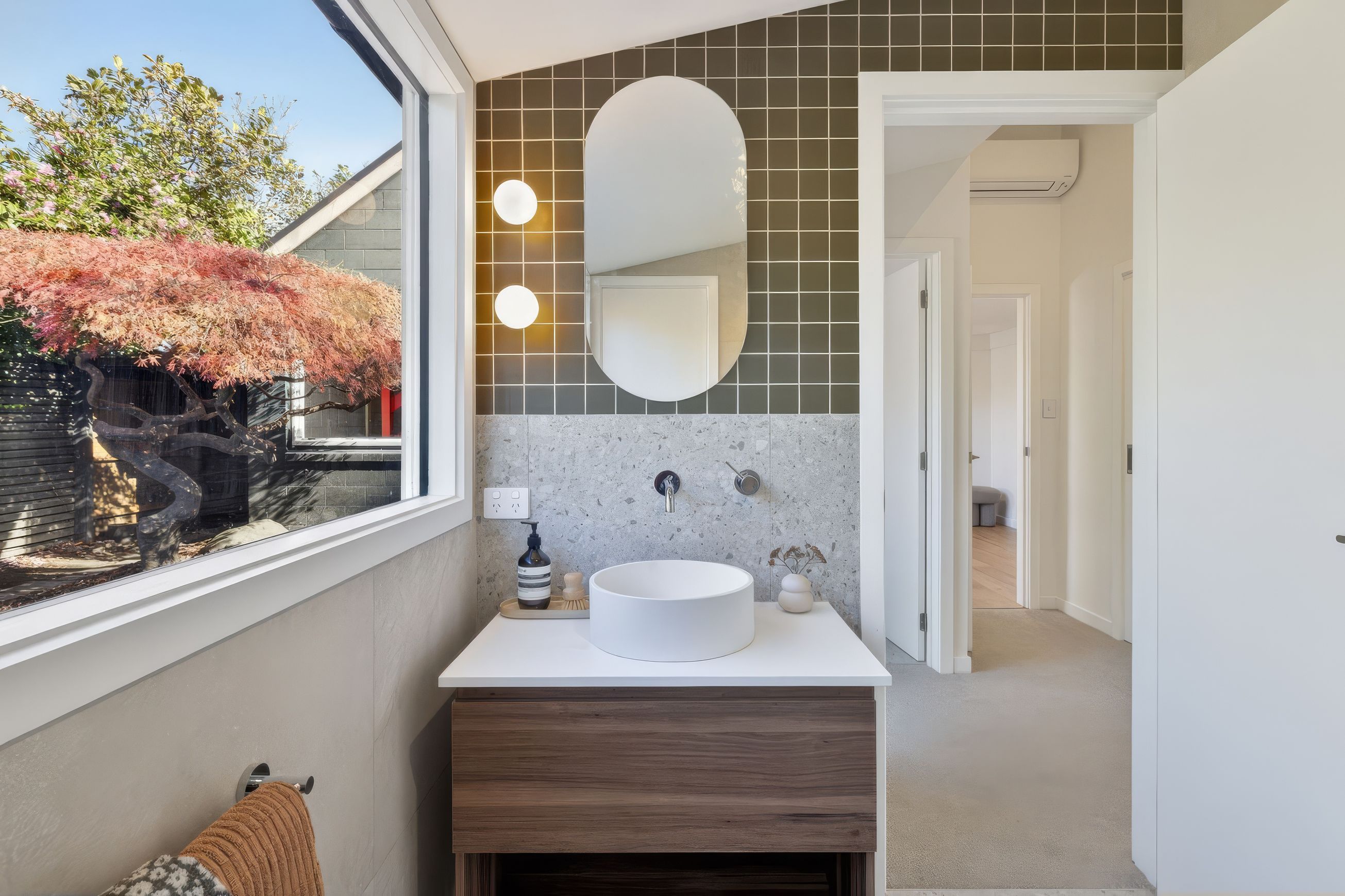 Surfaces Olive Matt 75mm Mosaic