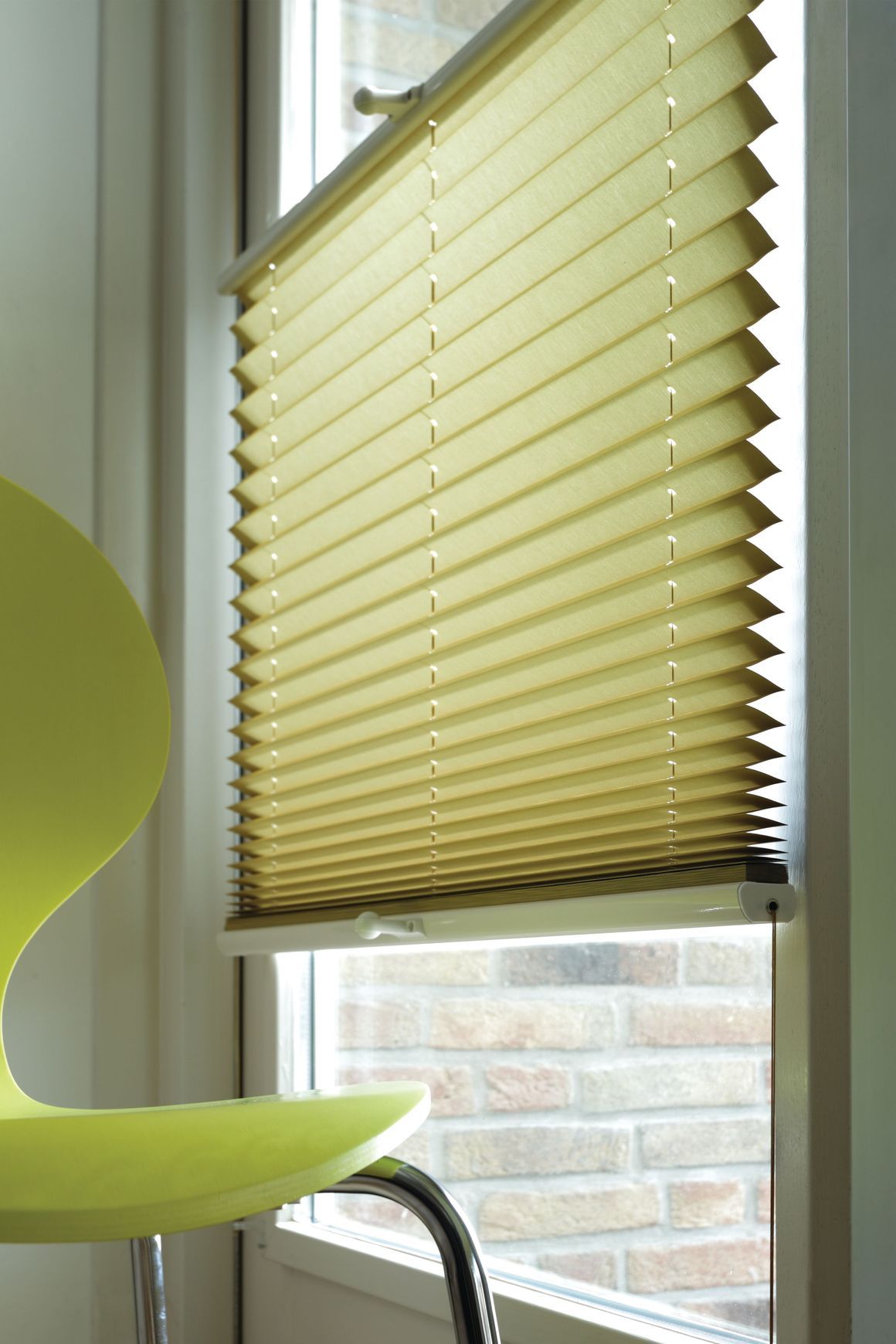 Mono Control Motorised Pleated Blind | Pleated Blinds