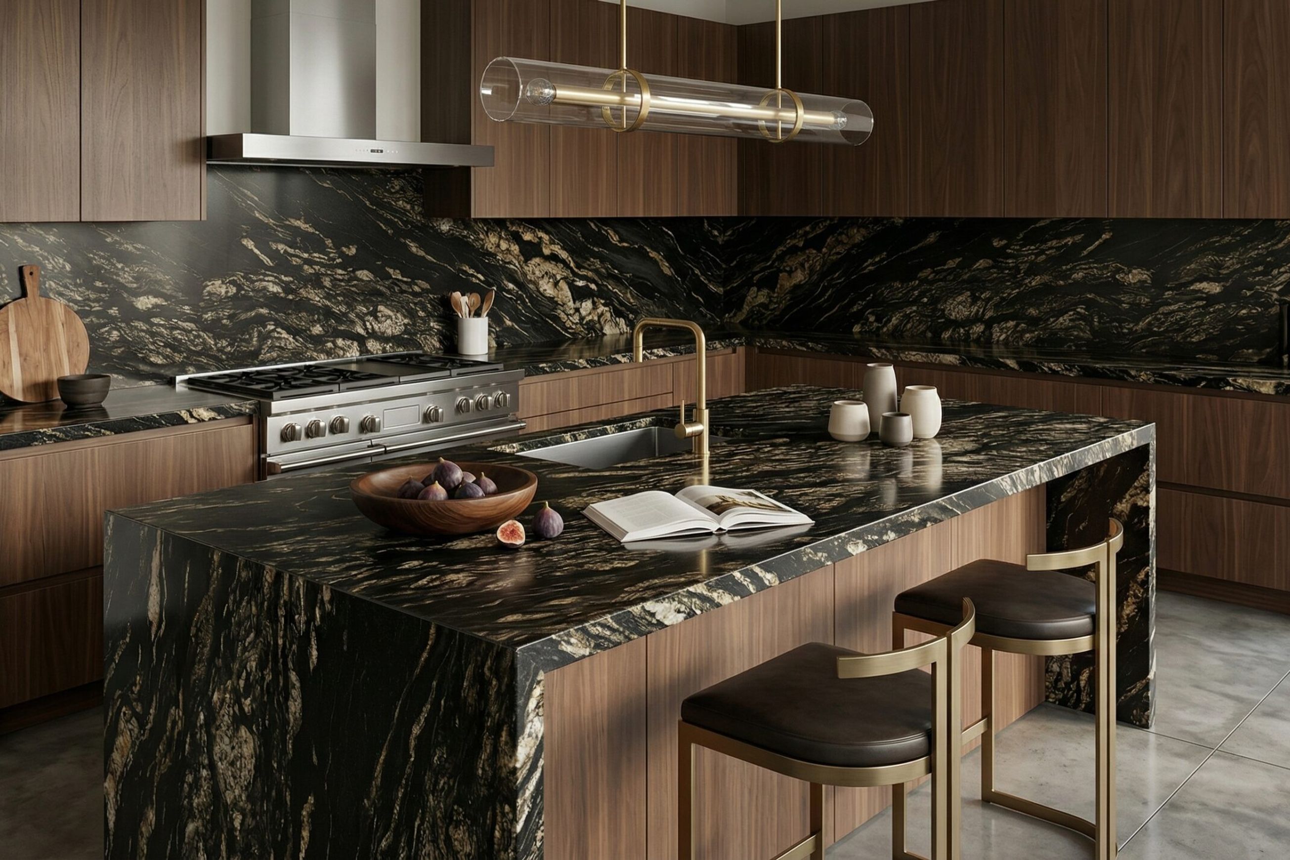 Titanium Gold Granite | Natural Stone