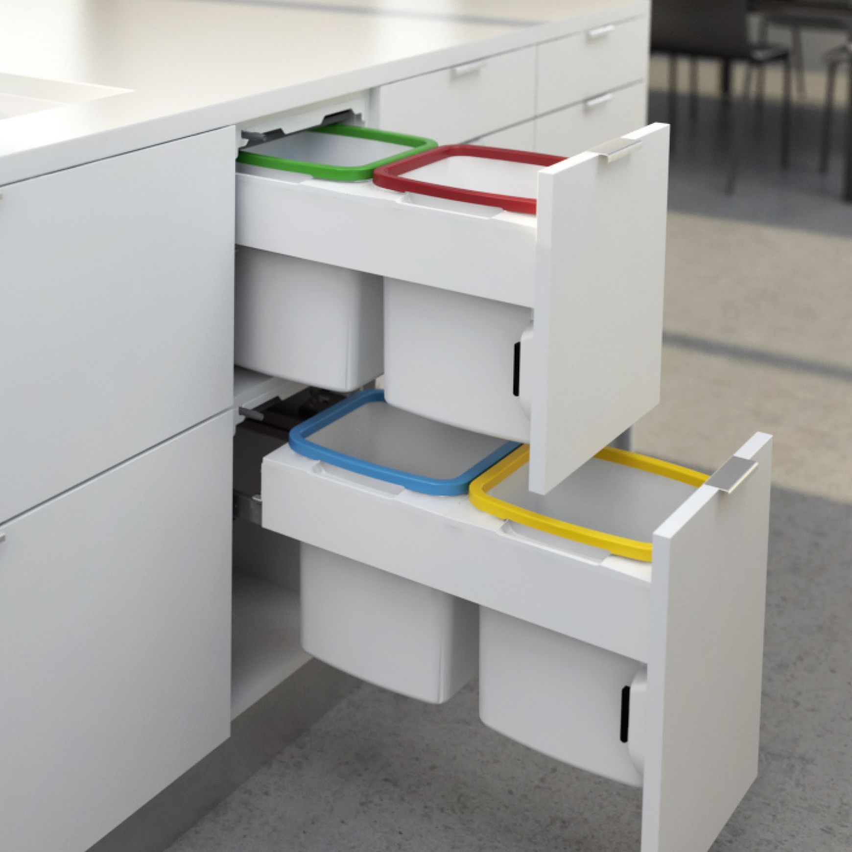 Waste + Recycling at Work | Colour Coded Liner Holders