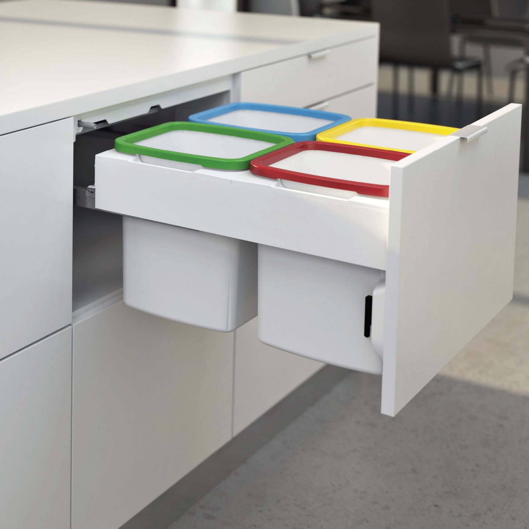 Waste + Recycling at Work | Colour Coded Liner Holders