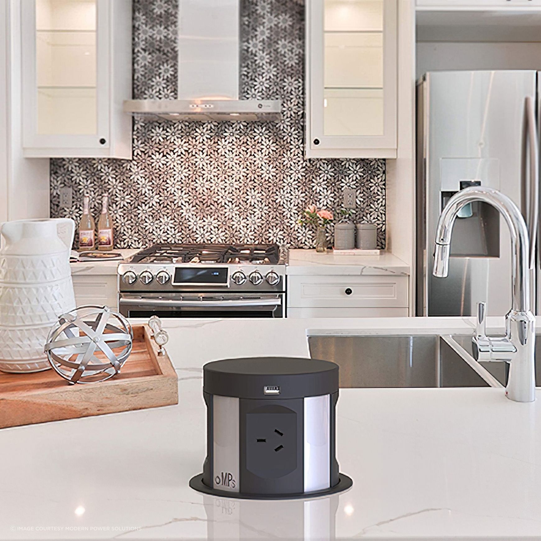 Modern Power Solutions Pop Up Power Outlets
