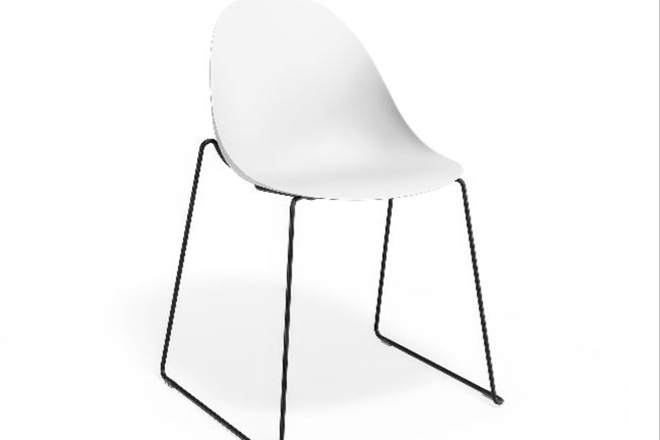 Pebble Chair with Shell Seat