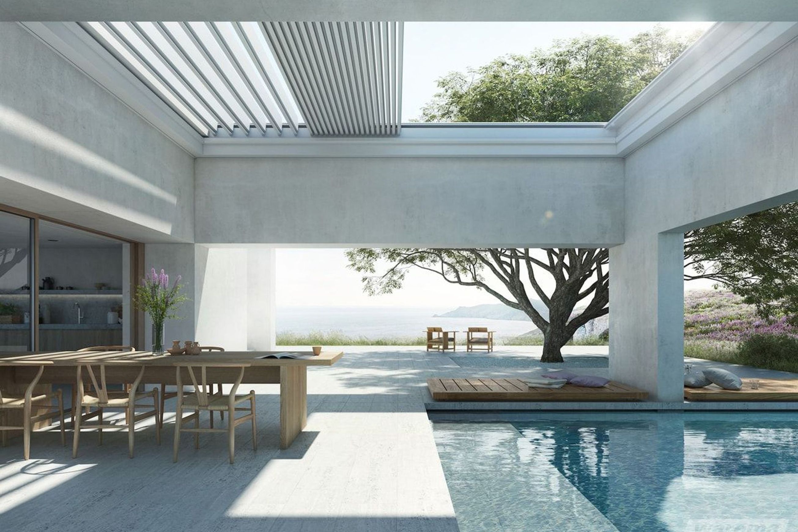 Lamaxa L70 Louvre Roof | Warema