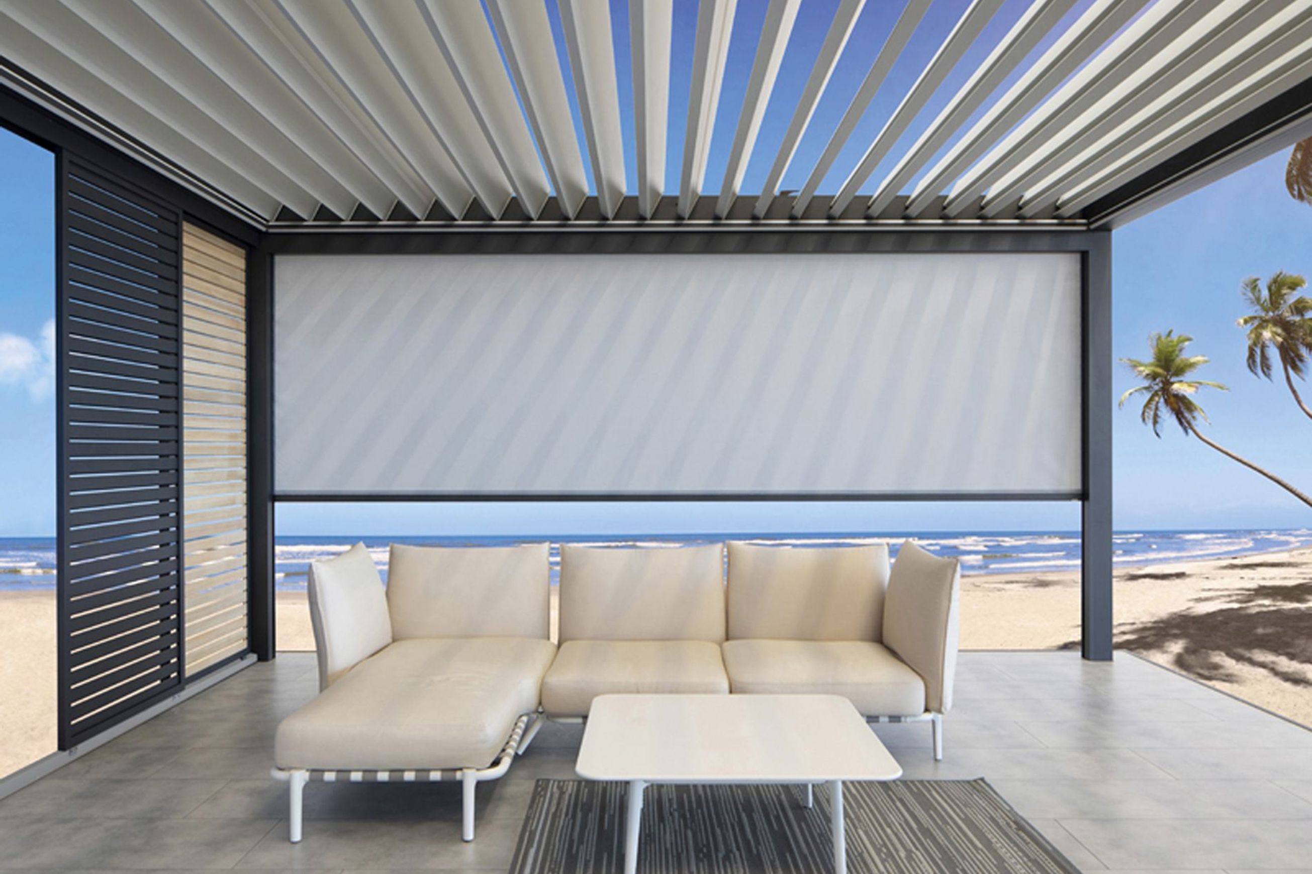 Lamaxa L50 Louvre Roof | Warema