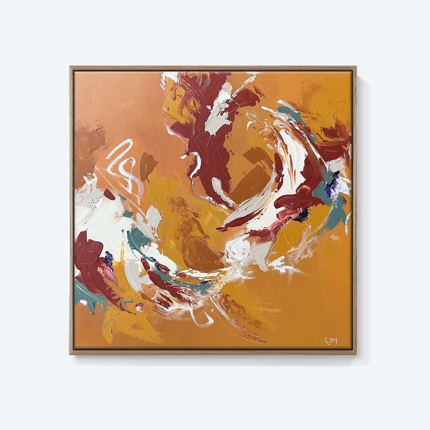 Golden Tempest | Original Artwork