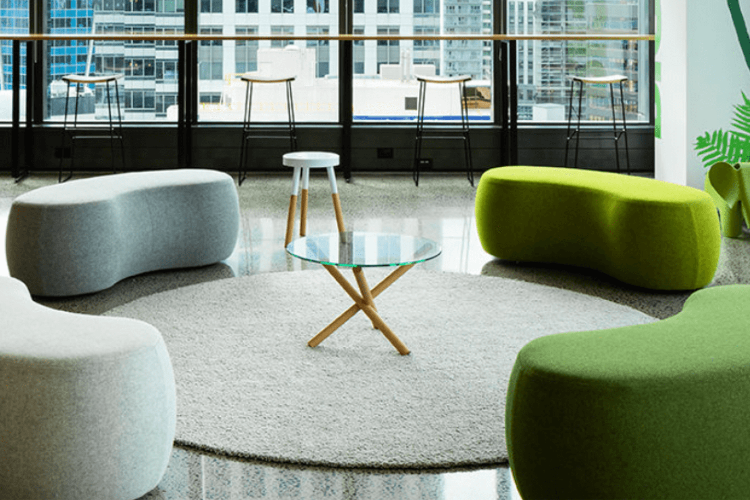 Jelly Bean Ottoman