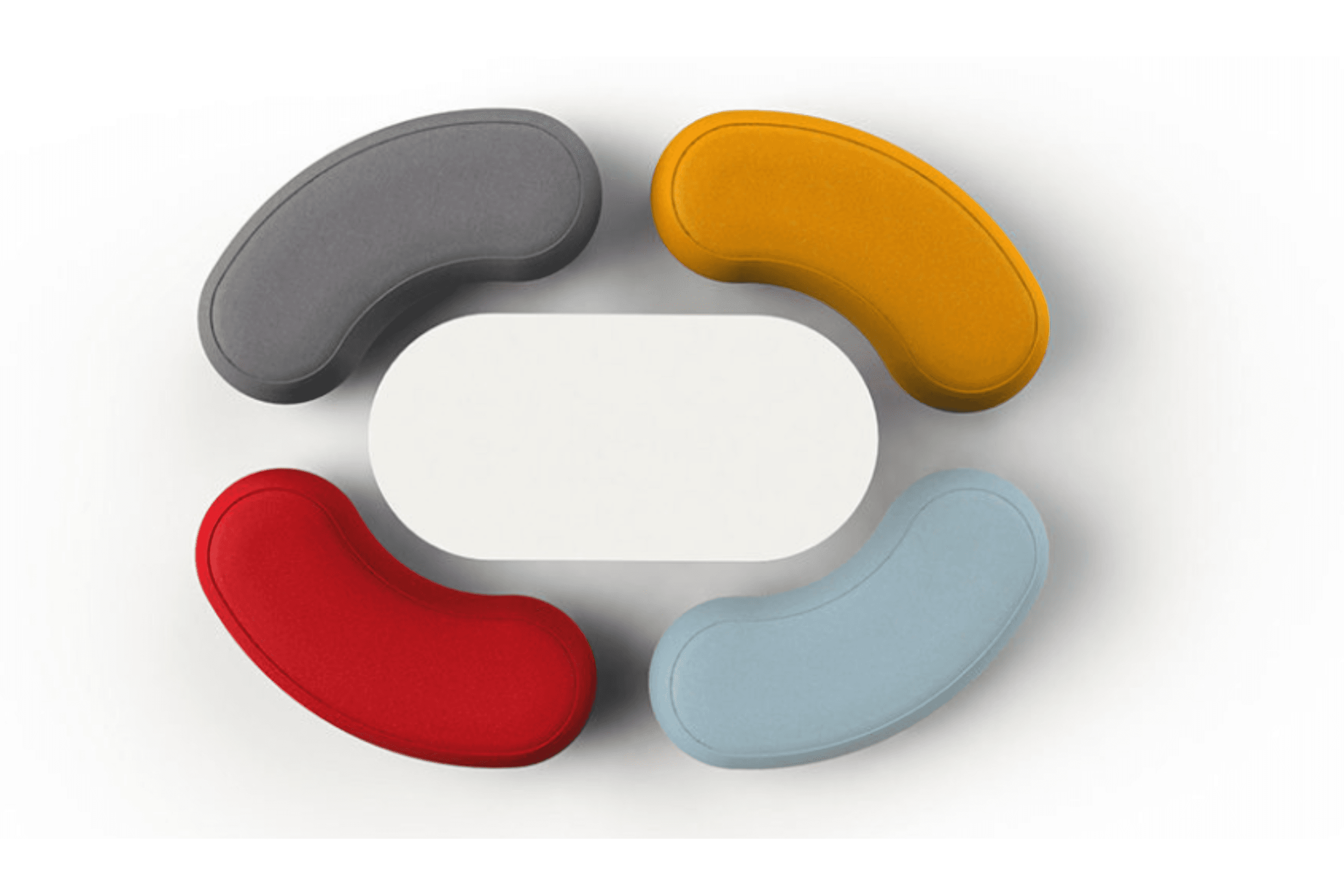 Jelly Bean Ottoman